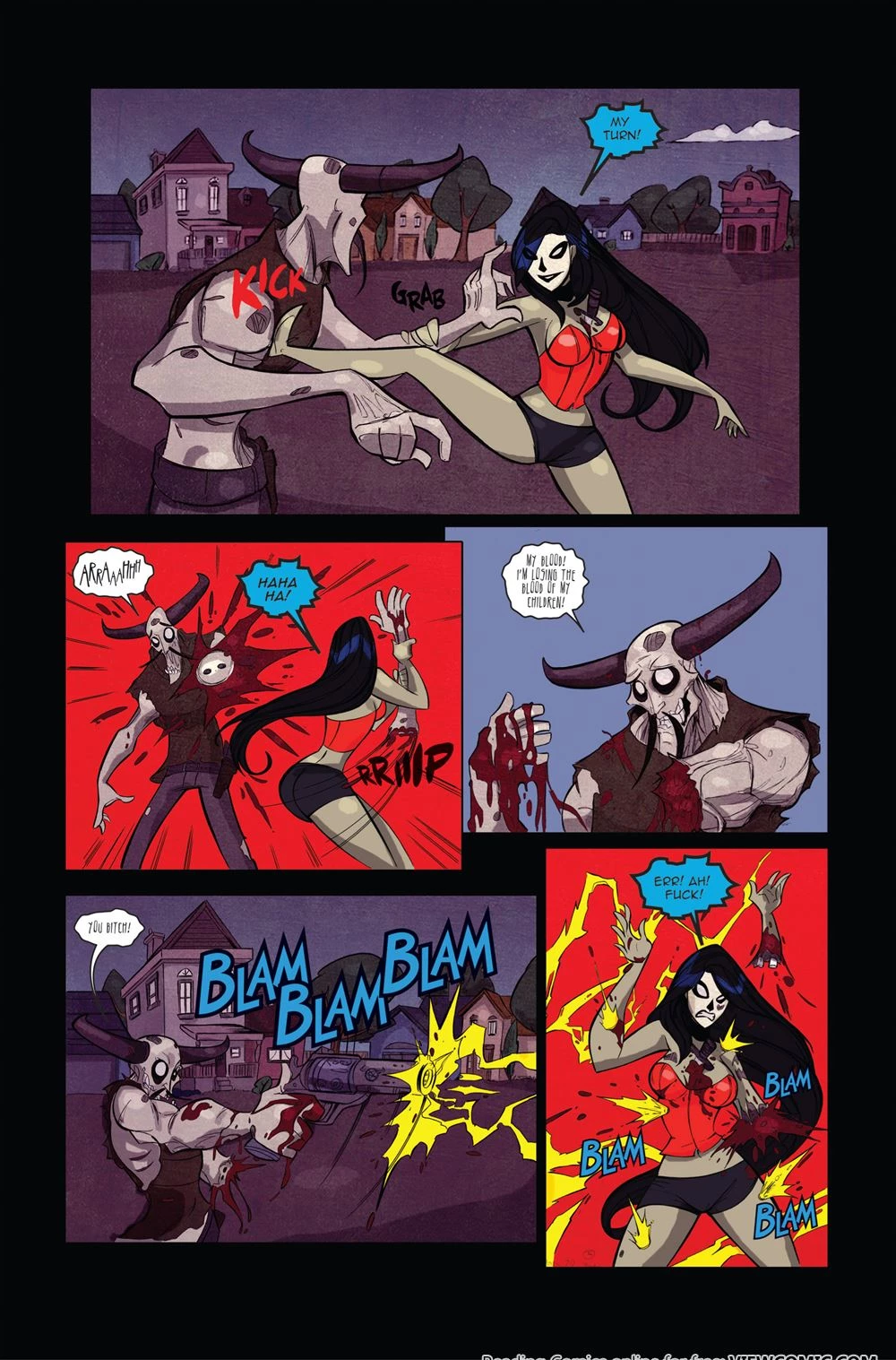 Zombie Tramp v3 .Halloween Special image number 21