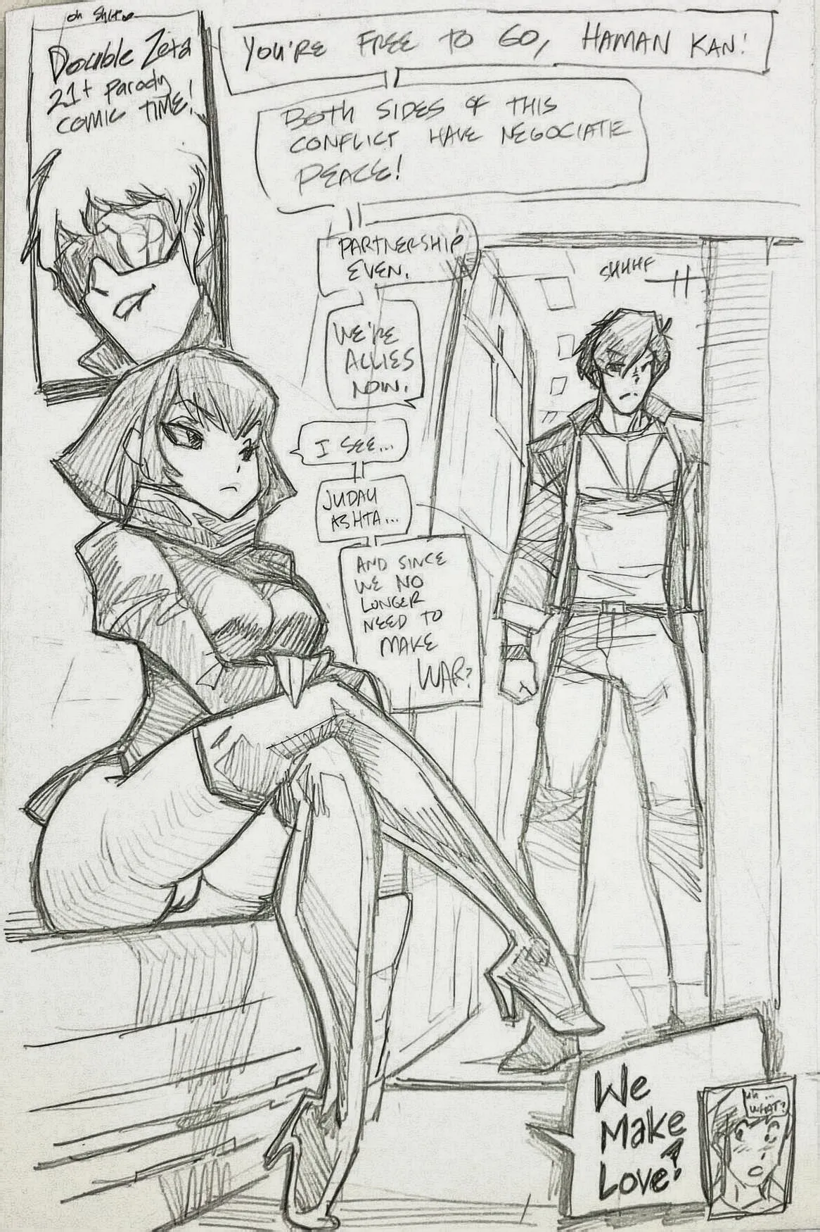 Judua X Haman are gundam seedin Goof Of