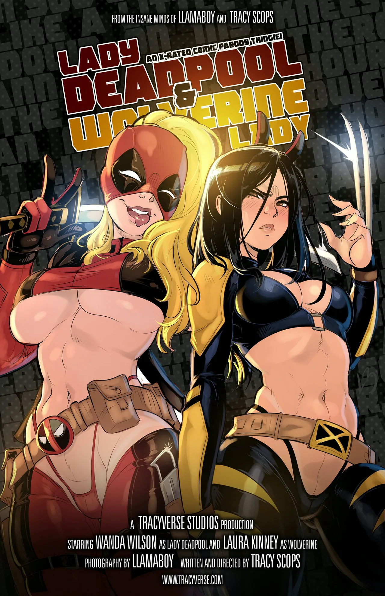 Lady Deadpool and Wolverine Lady