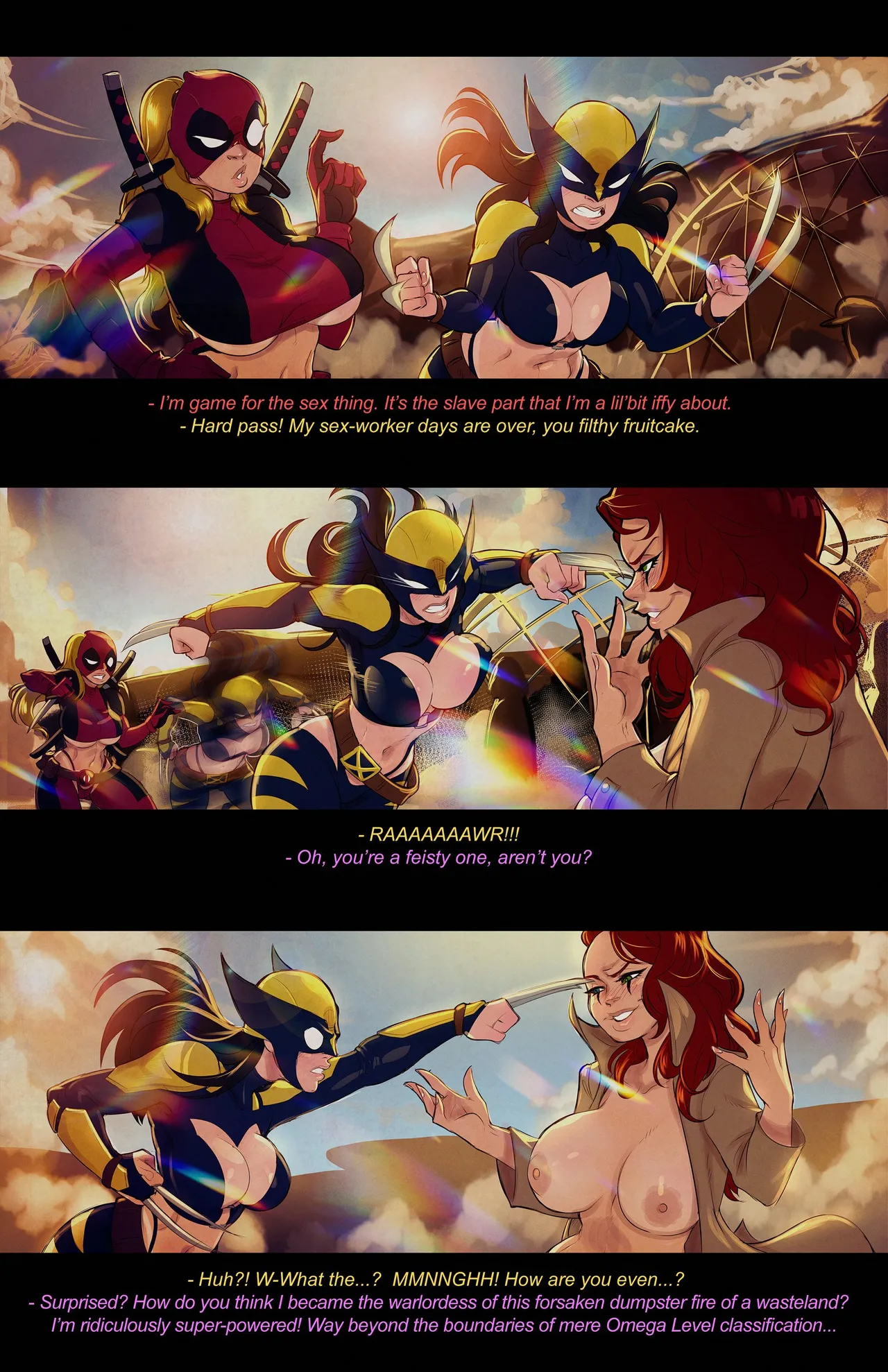 Lady Deadpool and Wolverine Lady image number 5
