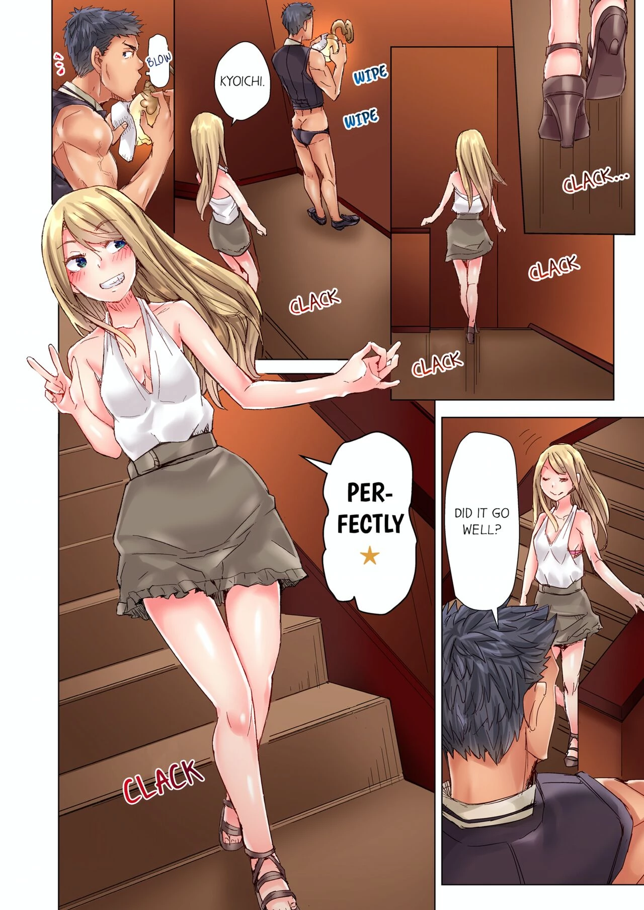 The Dick Pub 10  Cin Pub! ~Anoko o Ikaseru no ga Ore no Oshigoto~ image number 22