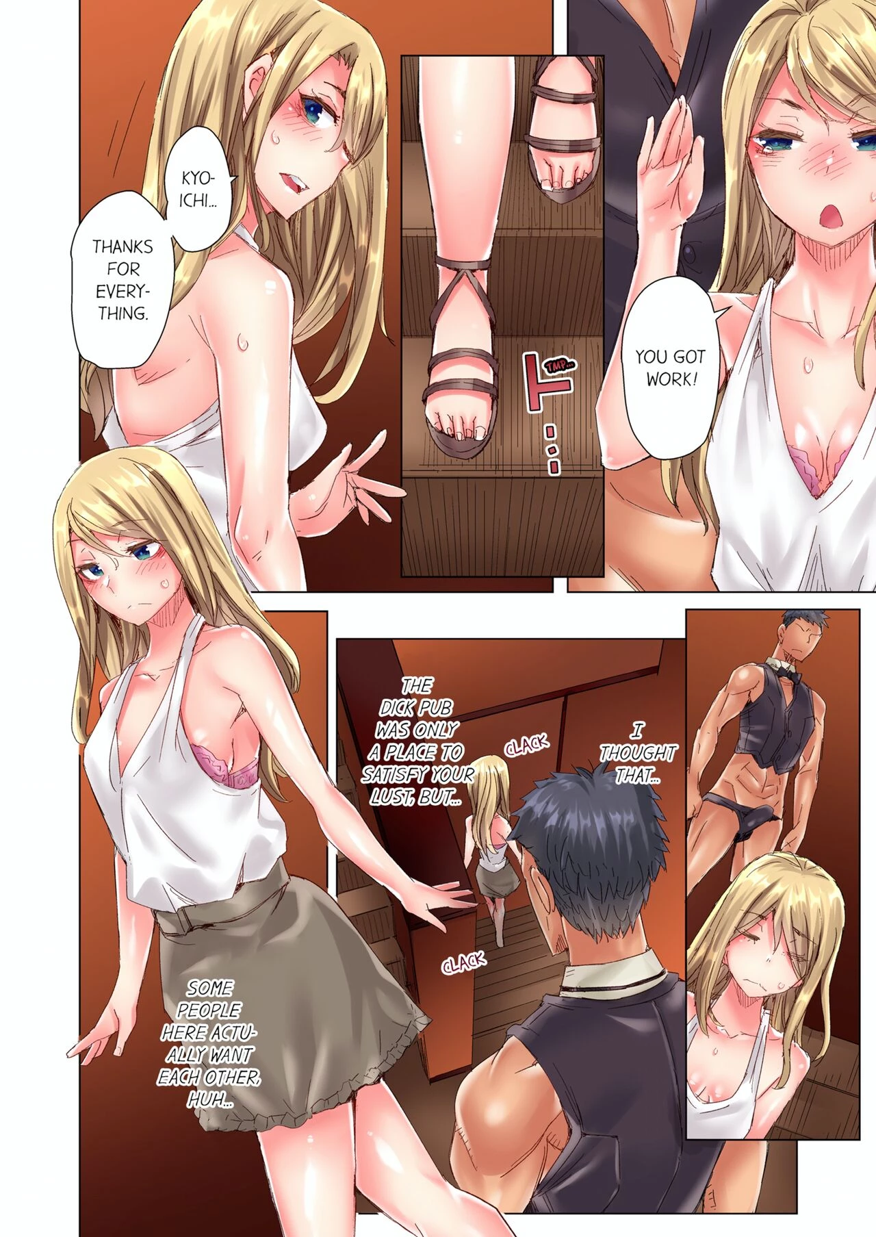 The Dick Pub 10  Cin Pub! ~Anoko o Ikaseru no ga Ore no Oshigoto~ image number 30