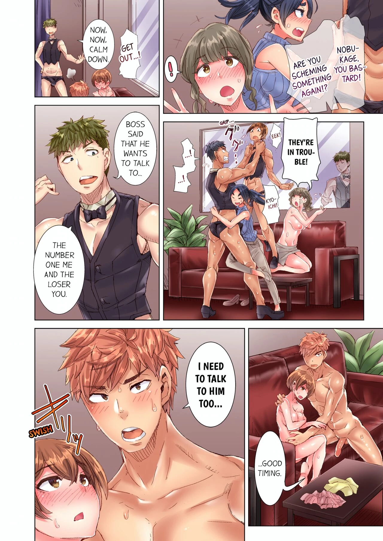 The Dick Pub 10  Cin Pub! ~Anoko o Ikaseru no ga Ore no Oshigoto~ image number 48