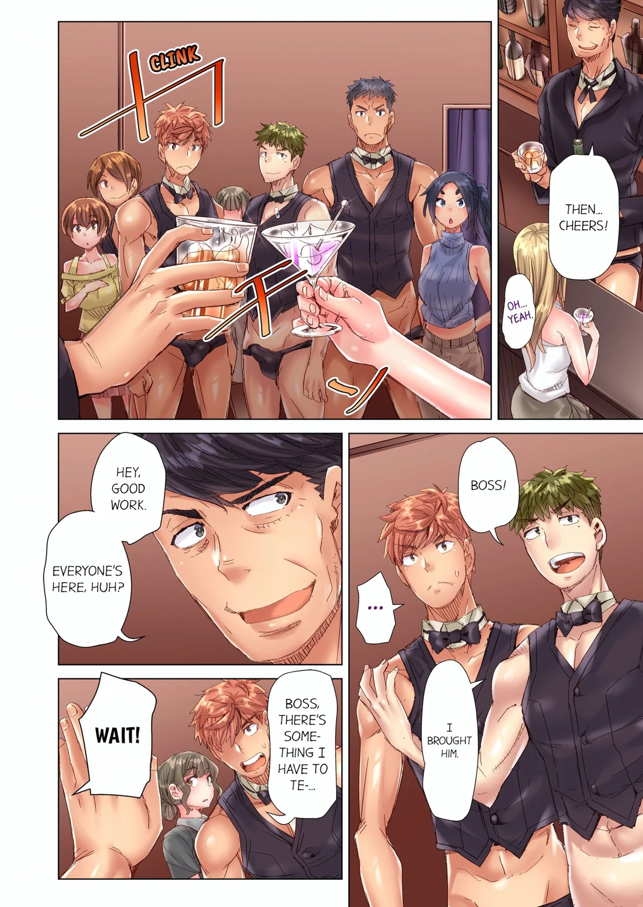 The Dick Pub 10  Cin Pub! ~Anoko o Ikaseru no ga Ore no Oshigoto~ image number 52