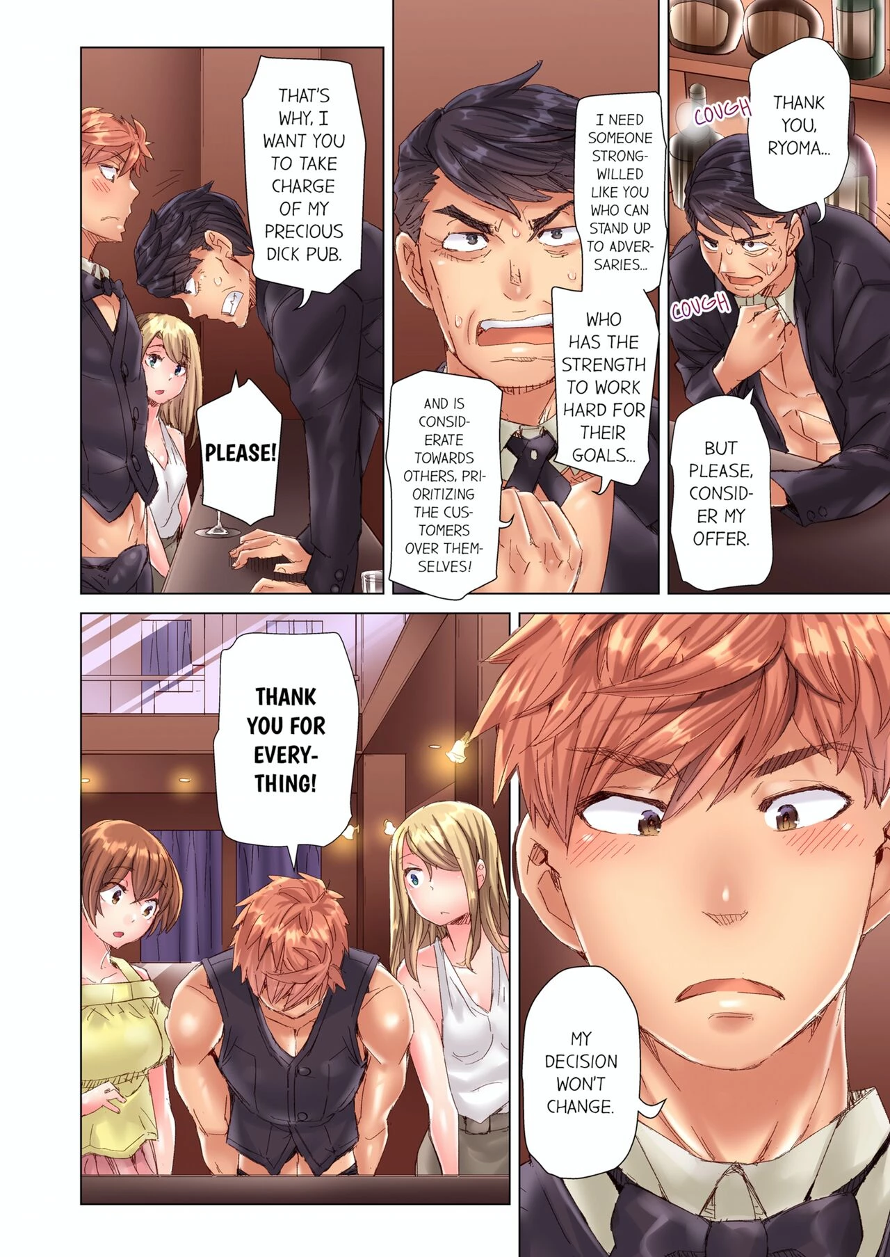 The Dick Pub 10  Cin Pub! ~Anoko o Ikaseru no ga Ore no Oshigoto~ image number 58