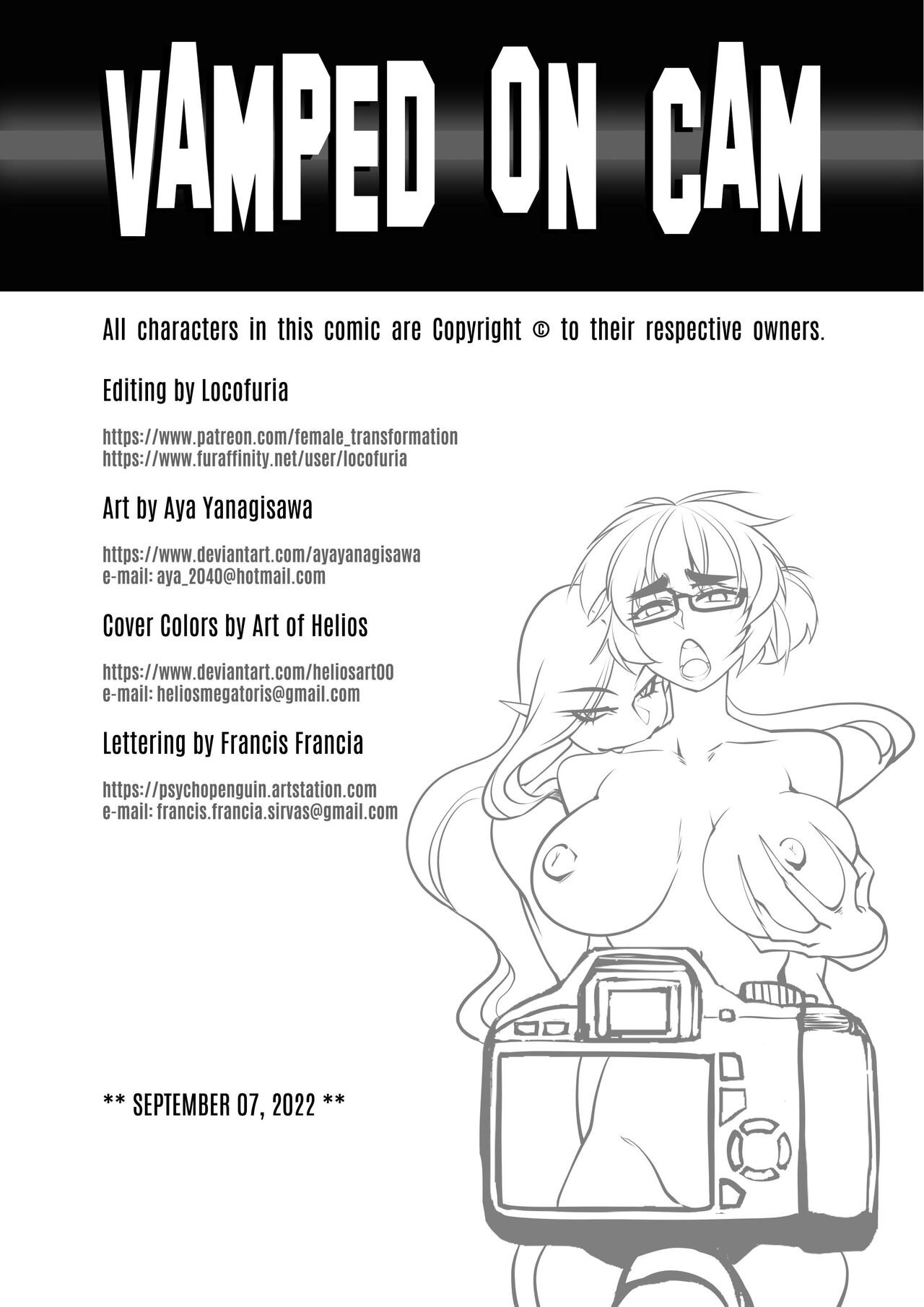 LOCOFURIA - VAMPED ON CAM porn comic image number 2