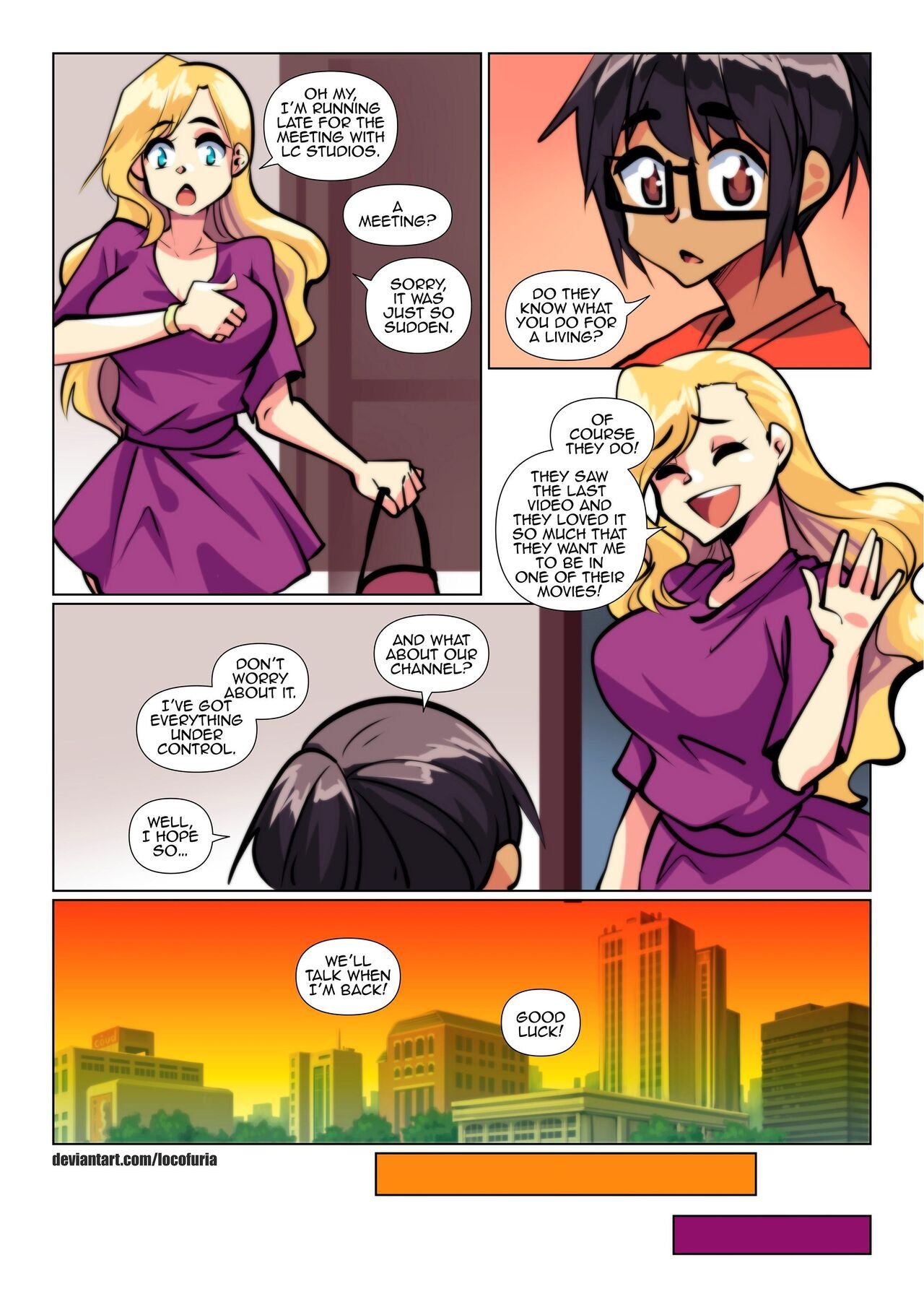 LOCOFURIA - VAMPED ON CAM porn comic image number 5