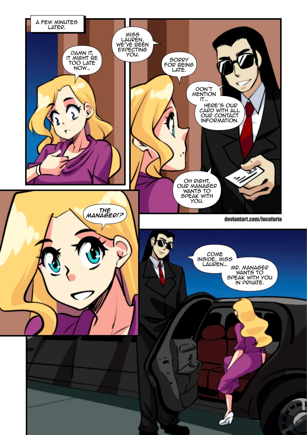 LOCOFURIA - VAMPED ON CAM porn comic image number 6