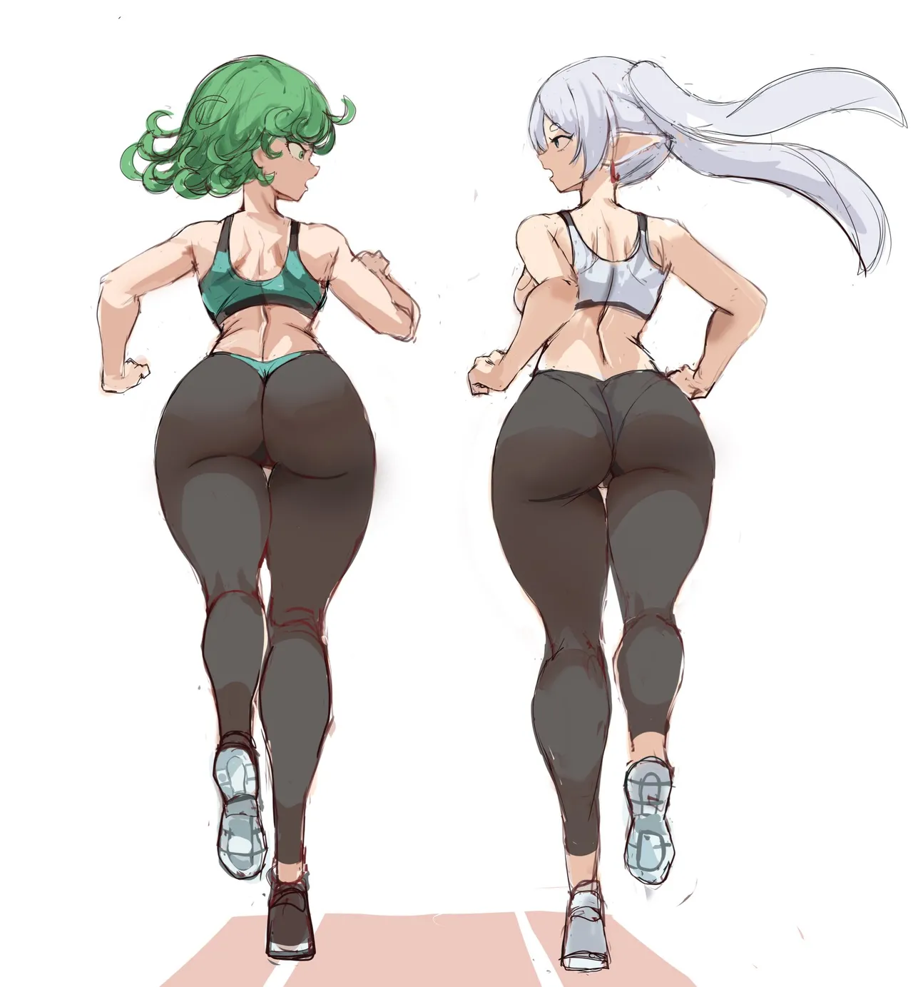 Tatsumaki x Saitama image number 13