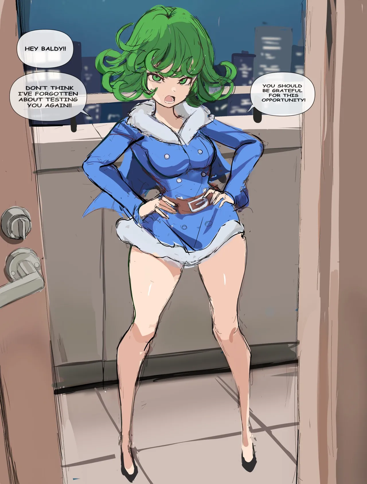 Tatsumaki x Saitama image number 27