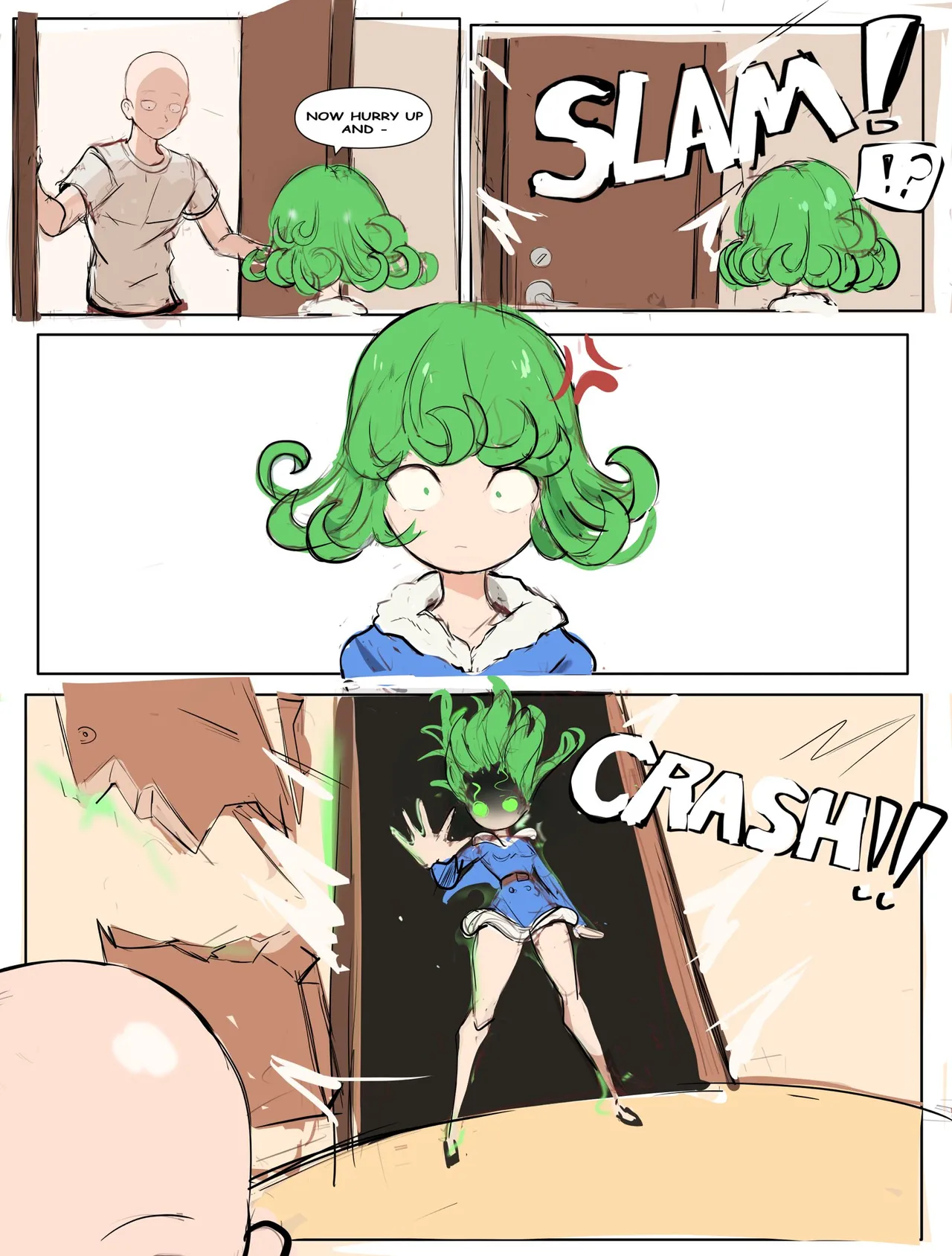 Tatsumaki x Saitama image number 28