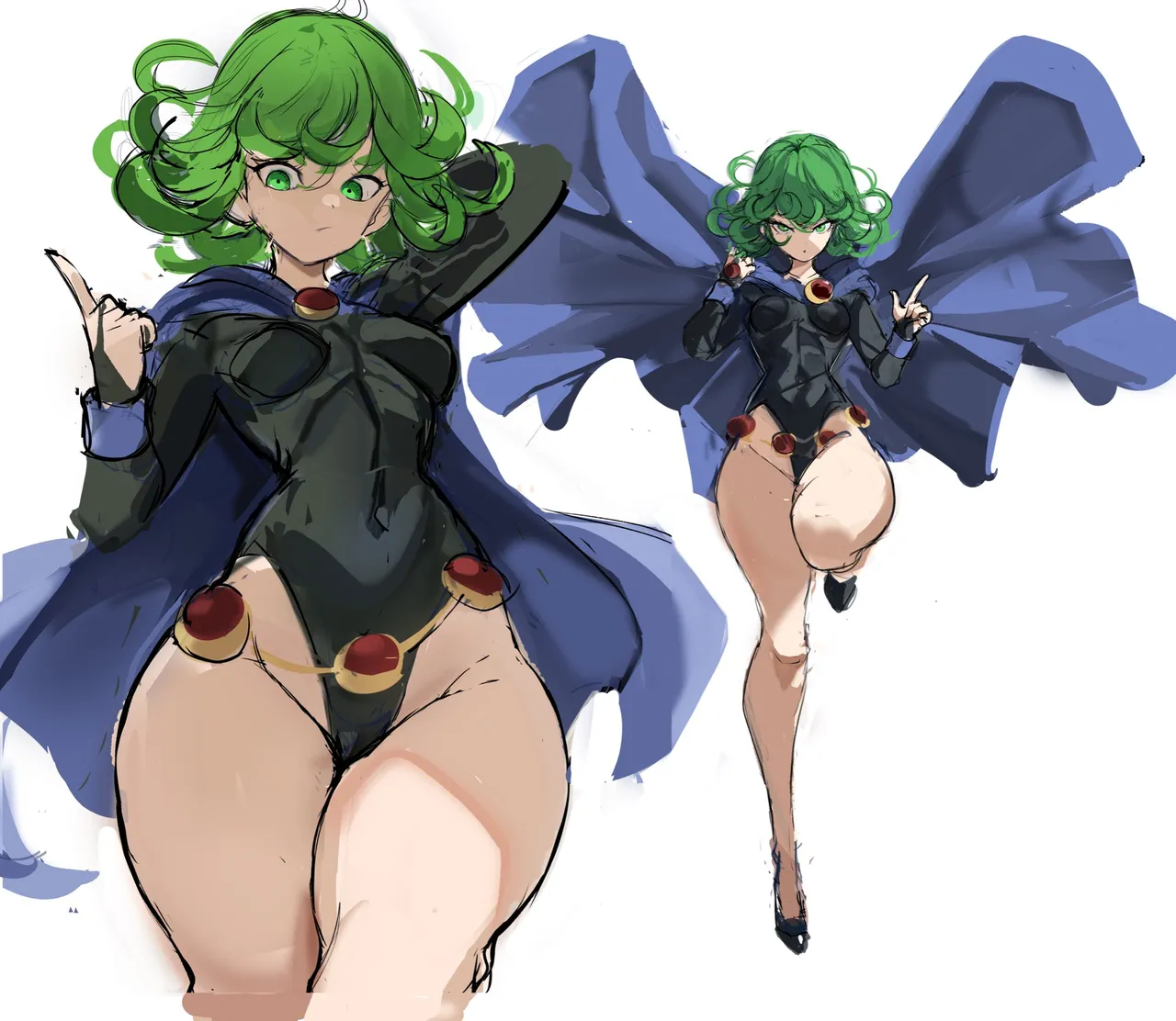 Tatsumaki x Saitama image number 51