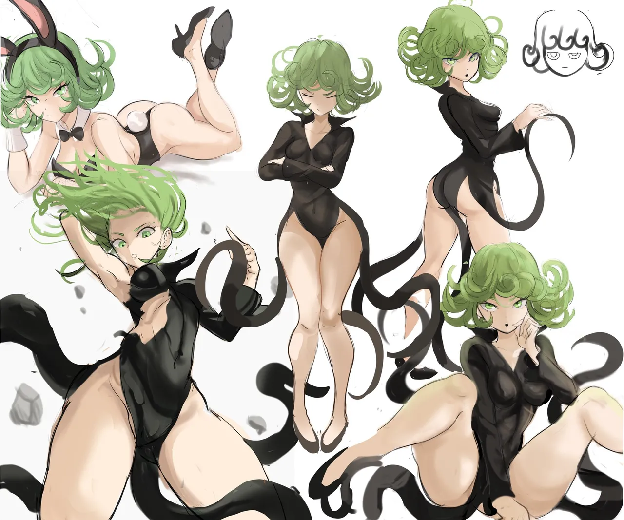 Tatsumaki x Saitama image number 54