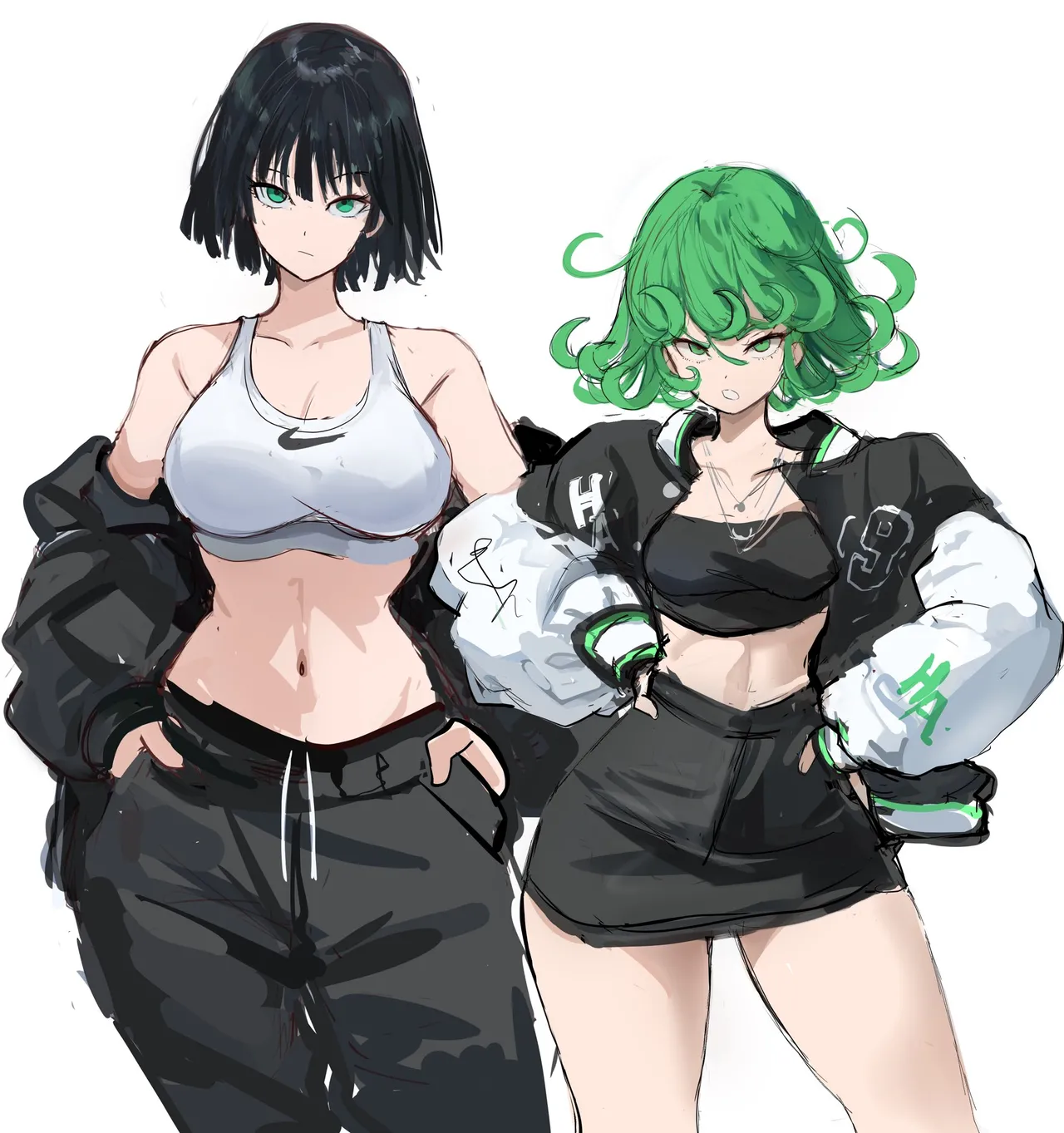 Tatsumaki x Saitama image number 59