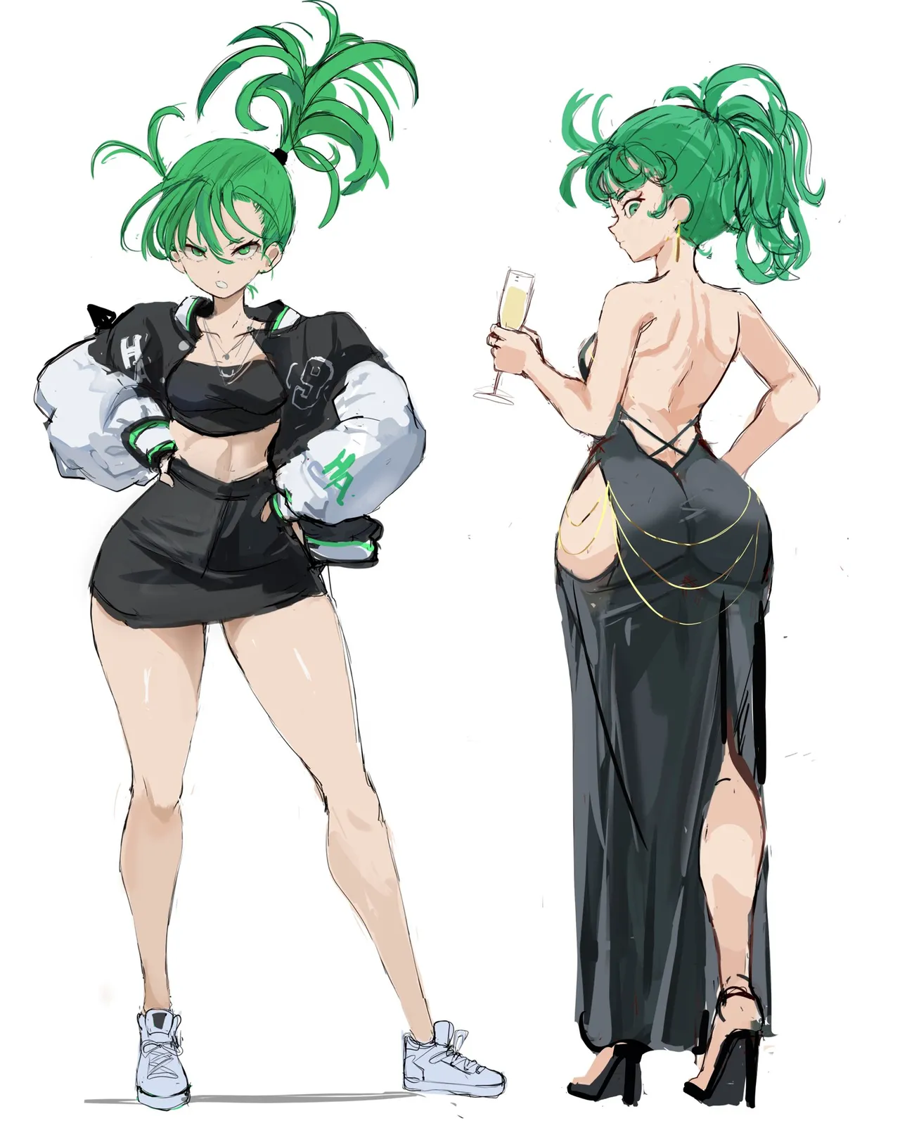 Tatsumaki x Saitama image number 63