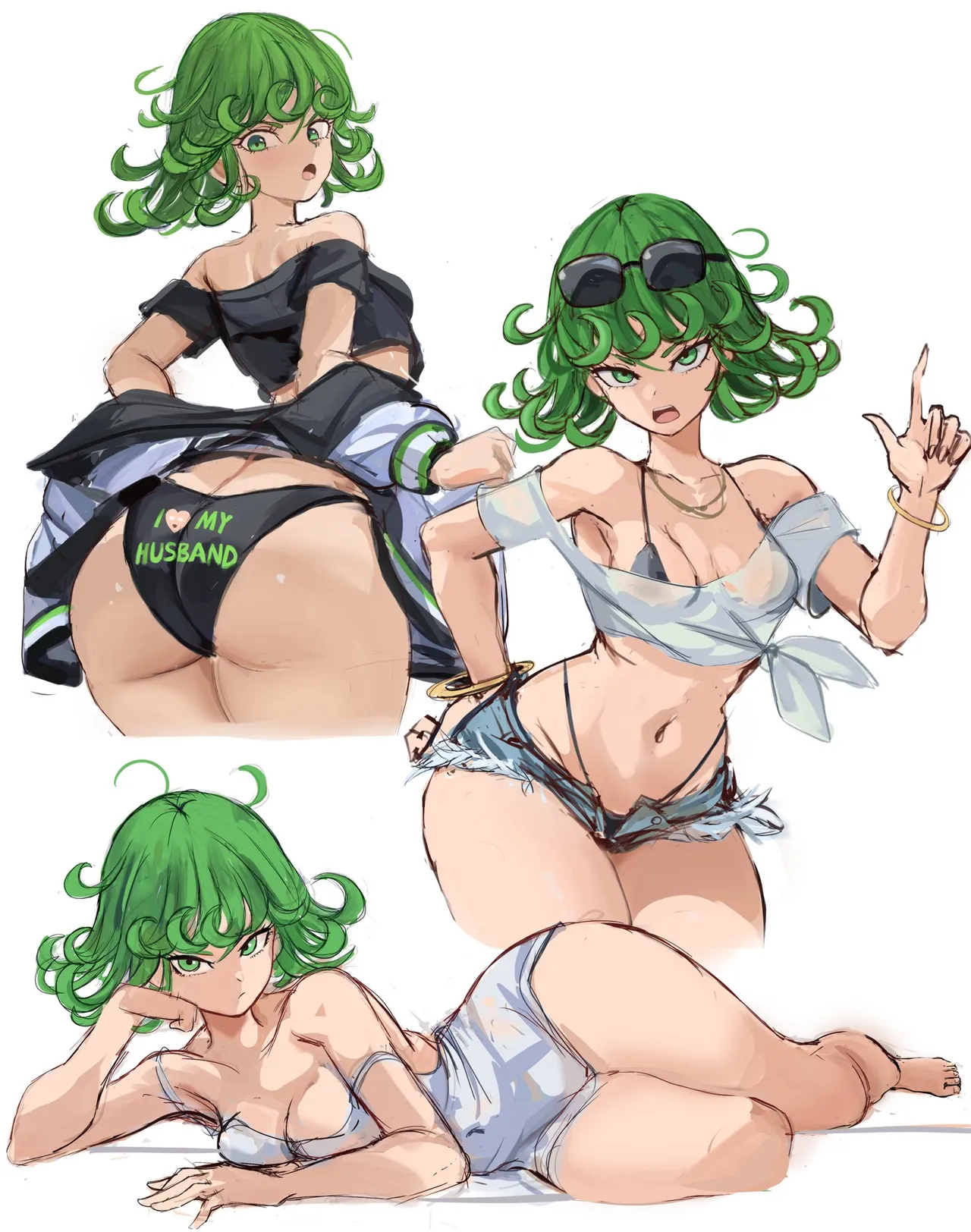 Tatsumaki x Saitama image number 64
