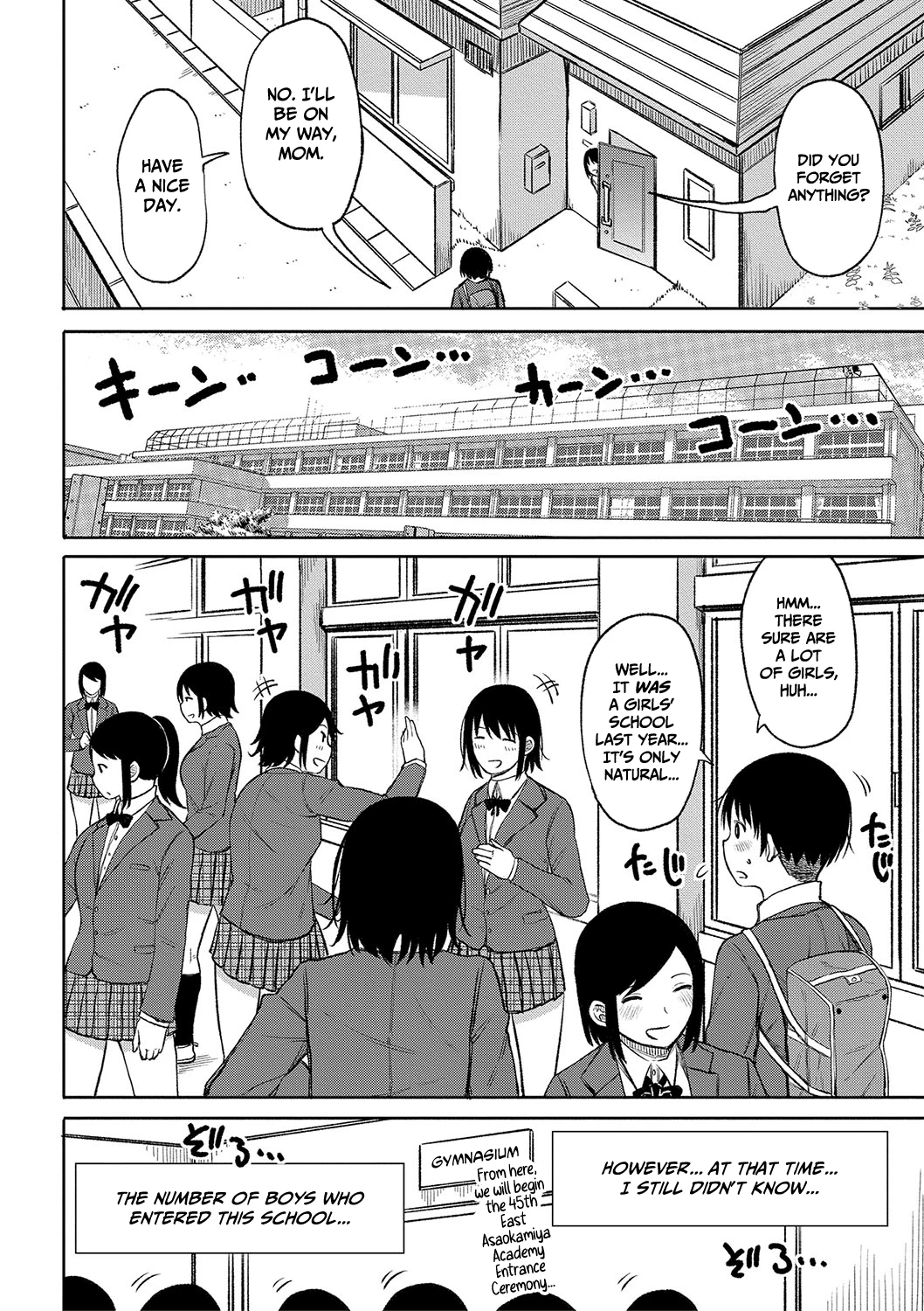 Kotoshi kara Kyougaku no Gakkou ni Nyuugaku shitara Otoko ga Boku dake datta image number 3