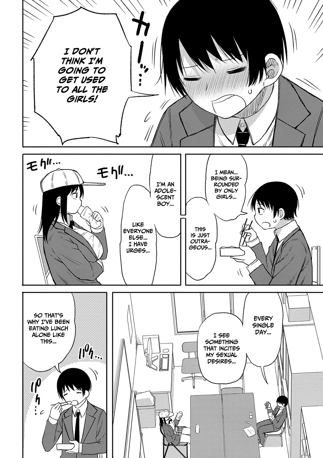 Kotoshi kara Kyougaku no Gakkou ni Nyuugaku shitara Otoko ga Boku dake datta image number 59