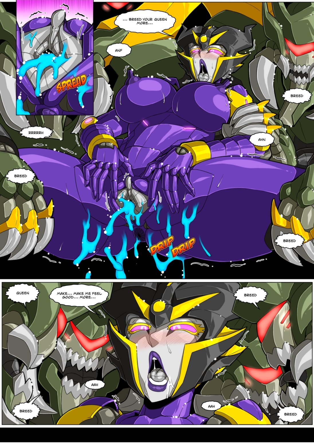 MAD-Project - Breeding Queen porn comic image number 4