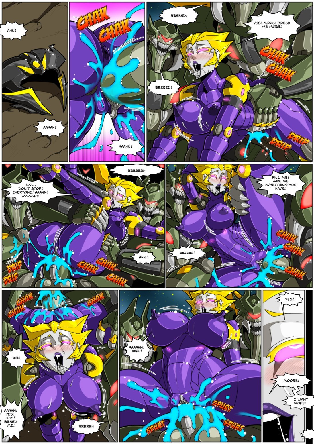 MAD-Project - Breeding Queen porn comic image number 5