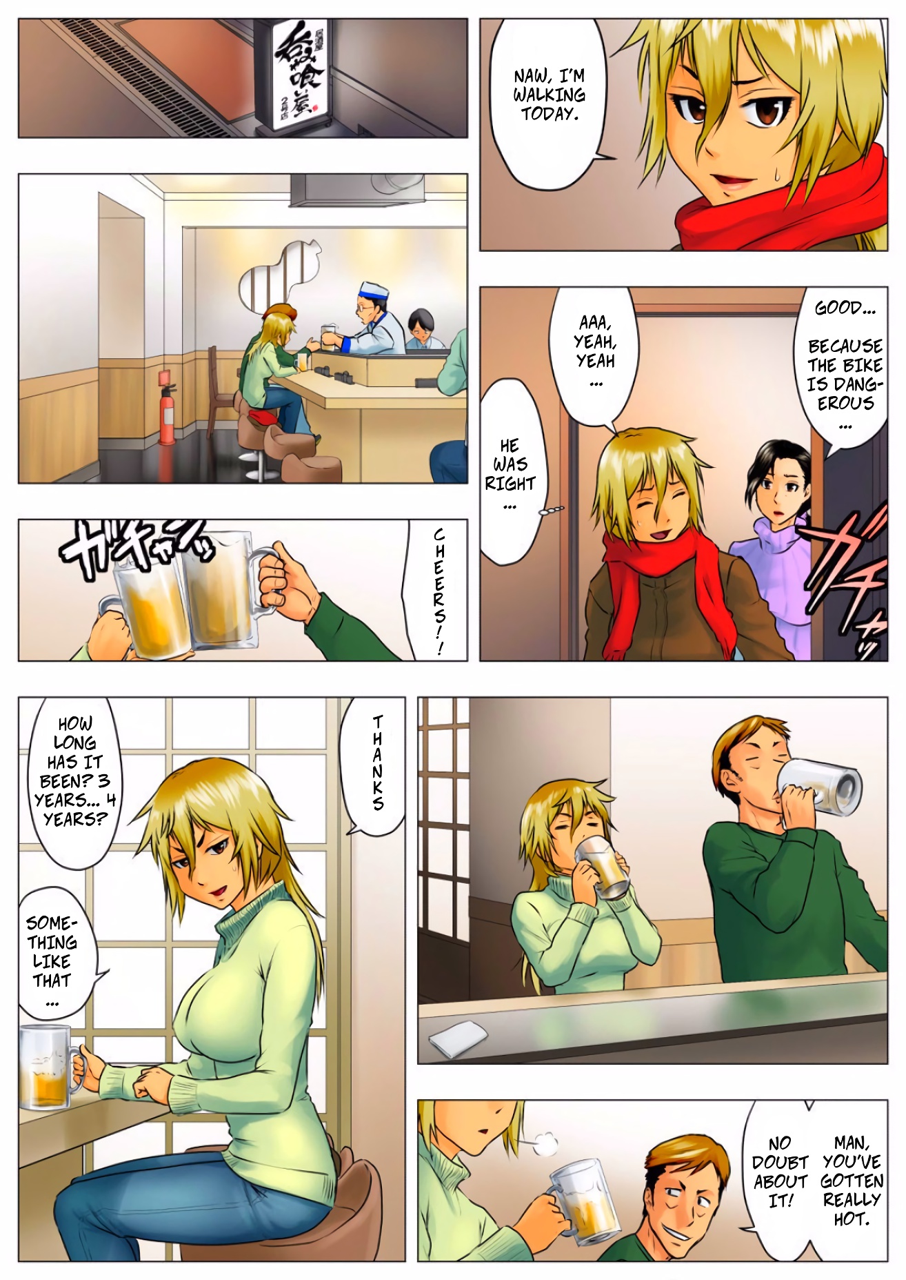 Yuka, My Dangerous Blonde Neighbor, Was Actually a Virgin image number 23