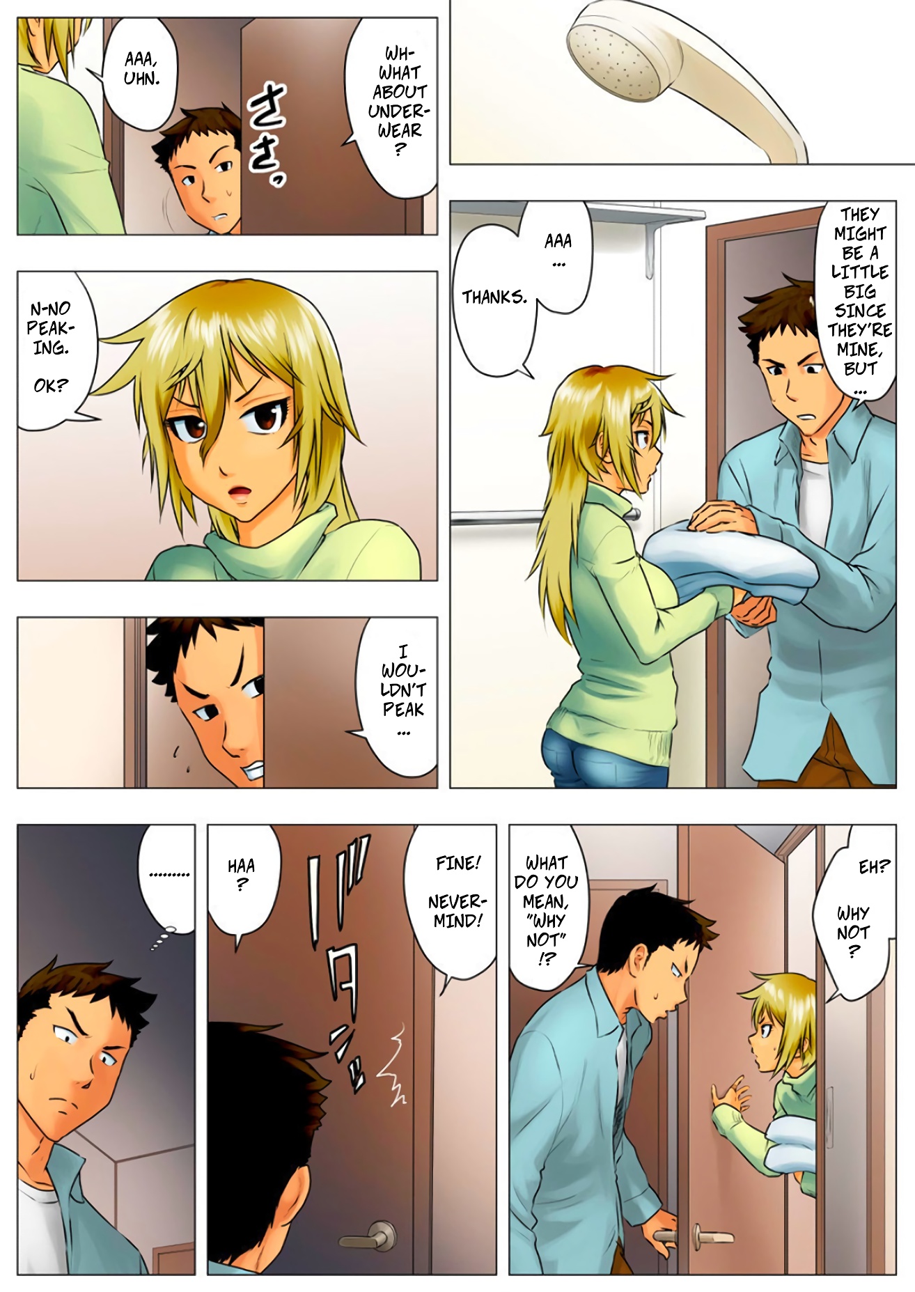 Yuka, My Dangerous Blonde Neighbor, Was Actually a Virgin image number 30