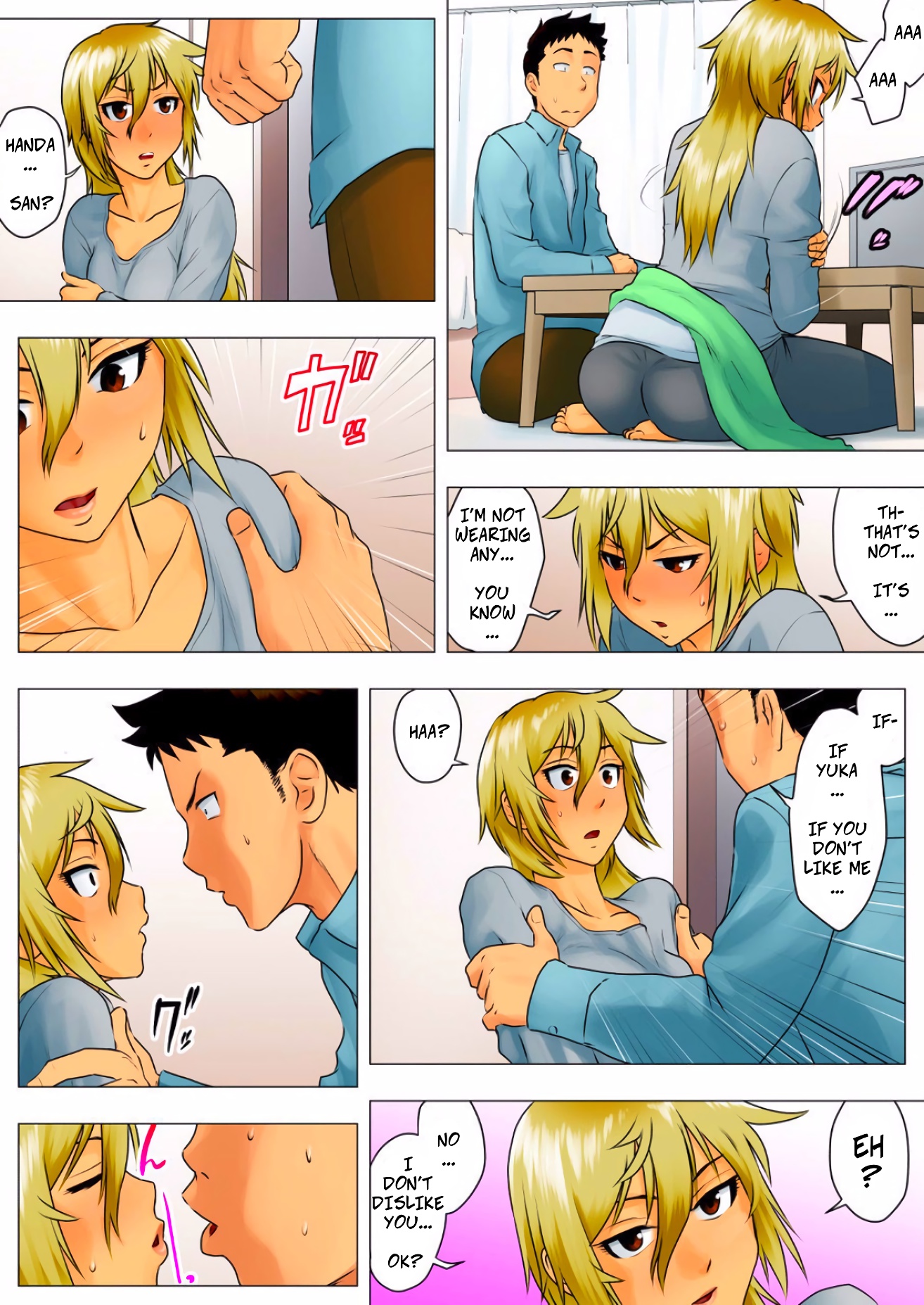 Yuka, My Dangerous Blonde Neighbor, Was Actually a Virgin image number 33