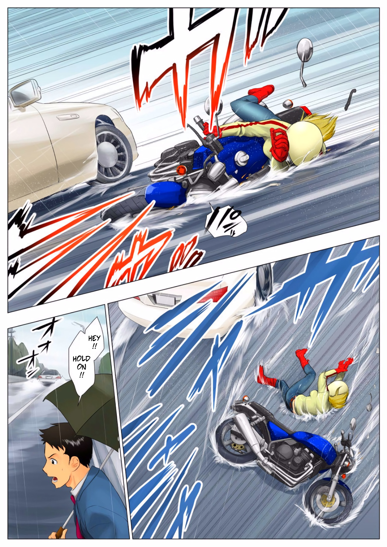 Yuka, My Dangerous Blonde Neighbor, Was Actually a Virgin image number 7