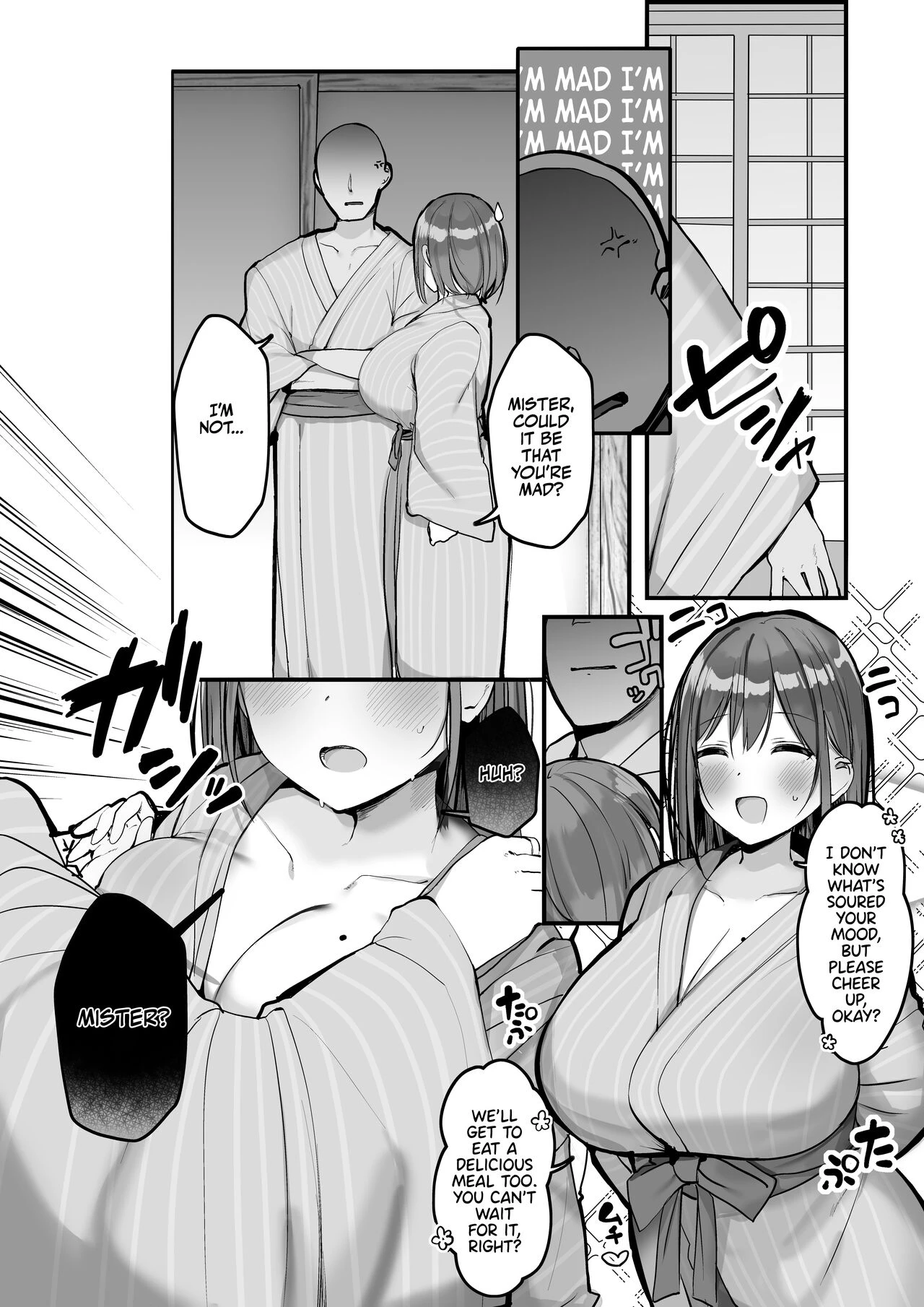 Wanna Visit the Hot Springs, Mister? Chotto dake, kyuukei Shinai...? Dekachichi Manga ~Nakadashi Dopyu Dopyu Tanetsuke Ryokou~ image number 7
