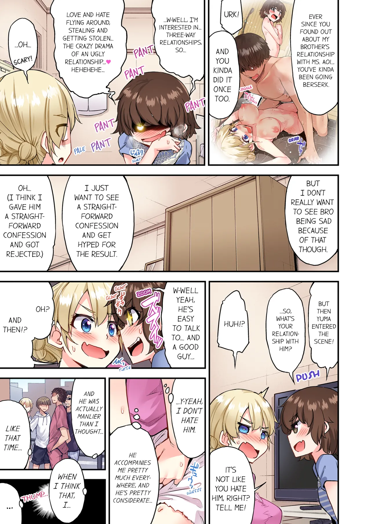 Traditional Job of Washing Girls Body Volume 18 Asoko Araiya no Oshigoto ~Kataomoichuu no Aitsu to Onnayu de~ image number 84