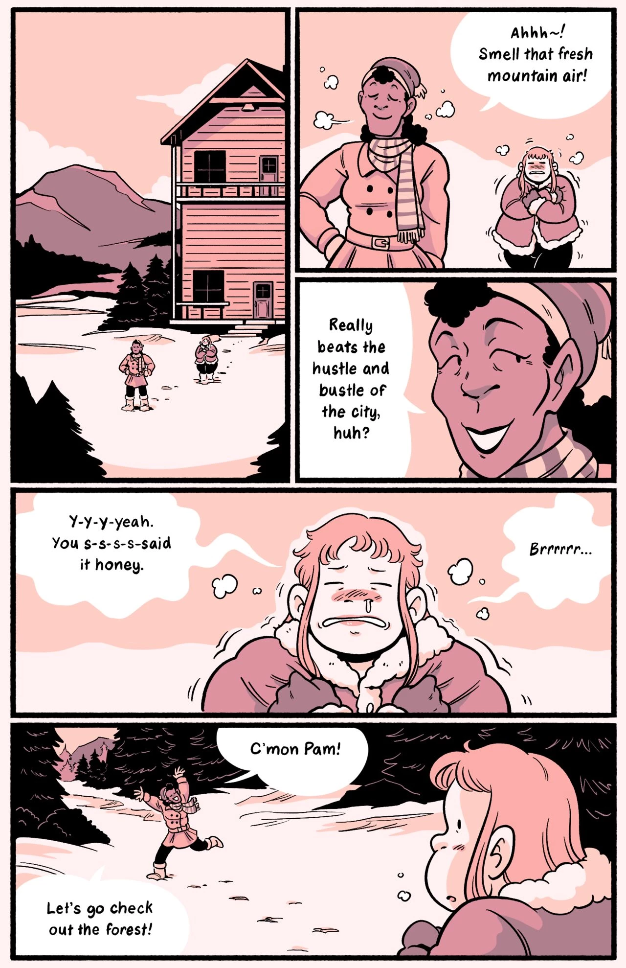 Pam and Wanda in: Cabin Fever image number 4
