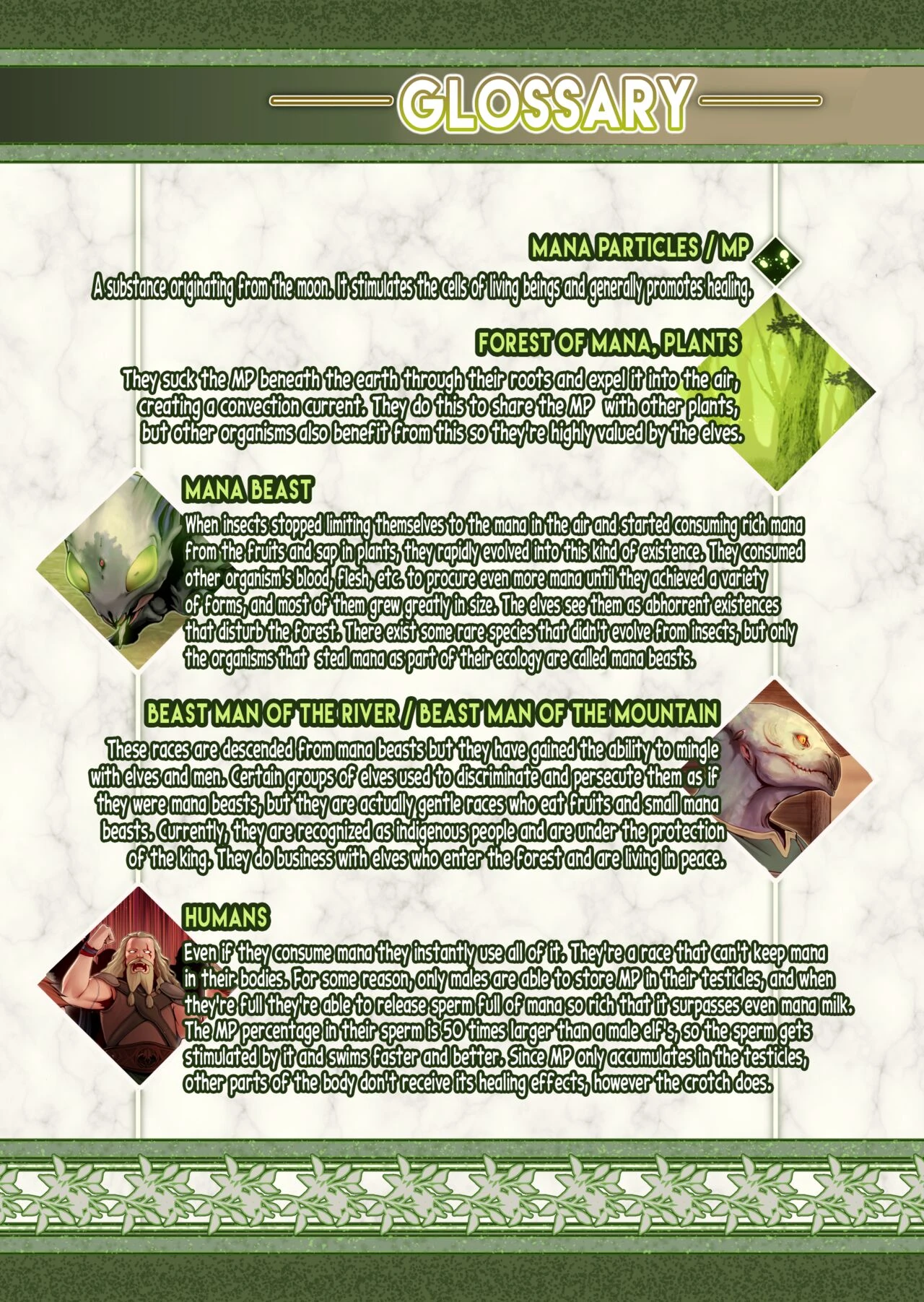 Fel and the Forest of Mana -The big titty elf healer recovers my stamina with her bodily fluids- image number 61