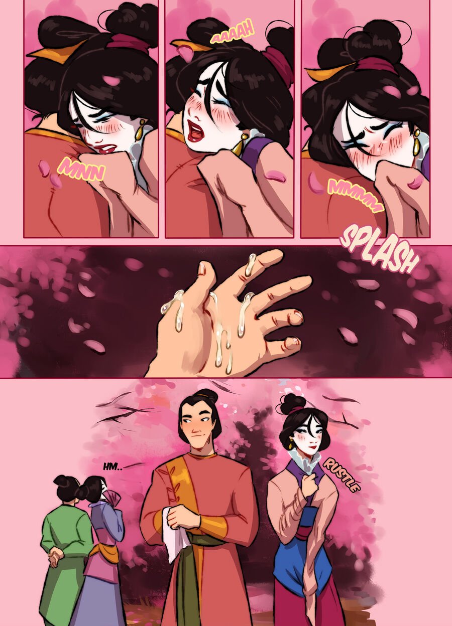 Ripushko - Secret mission (Mulan) (English) gay porn comic image number 12