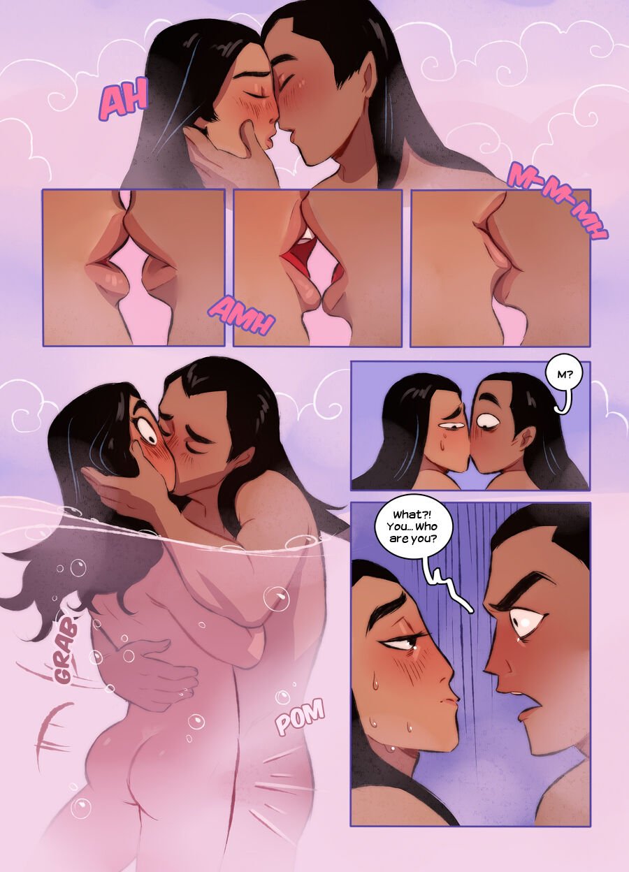 Ripushko - Secret mission (Mulan) (English) gay porn comic image number 4