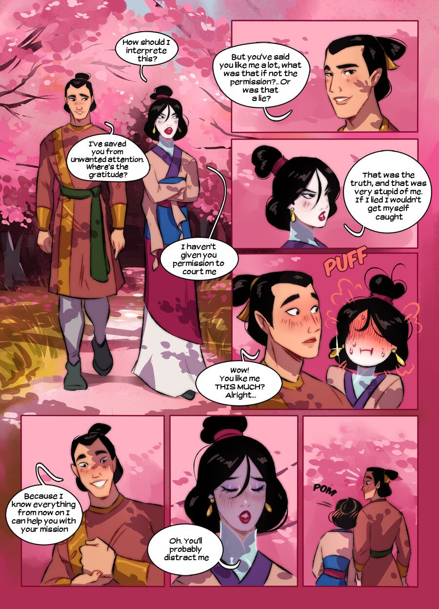 Ripushko - Secret mission (Mulan) (English) gay porn comic image number 8