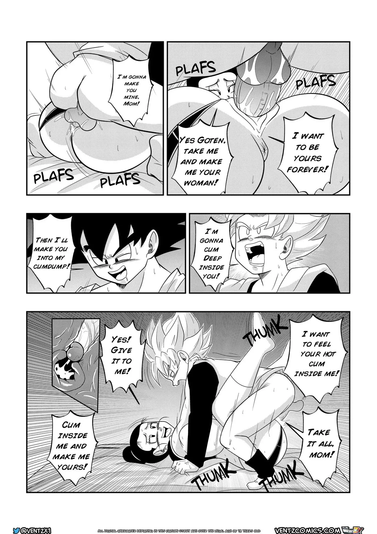 Super Dragon Ball Eros - Chichis Special Training image number 13