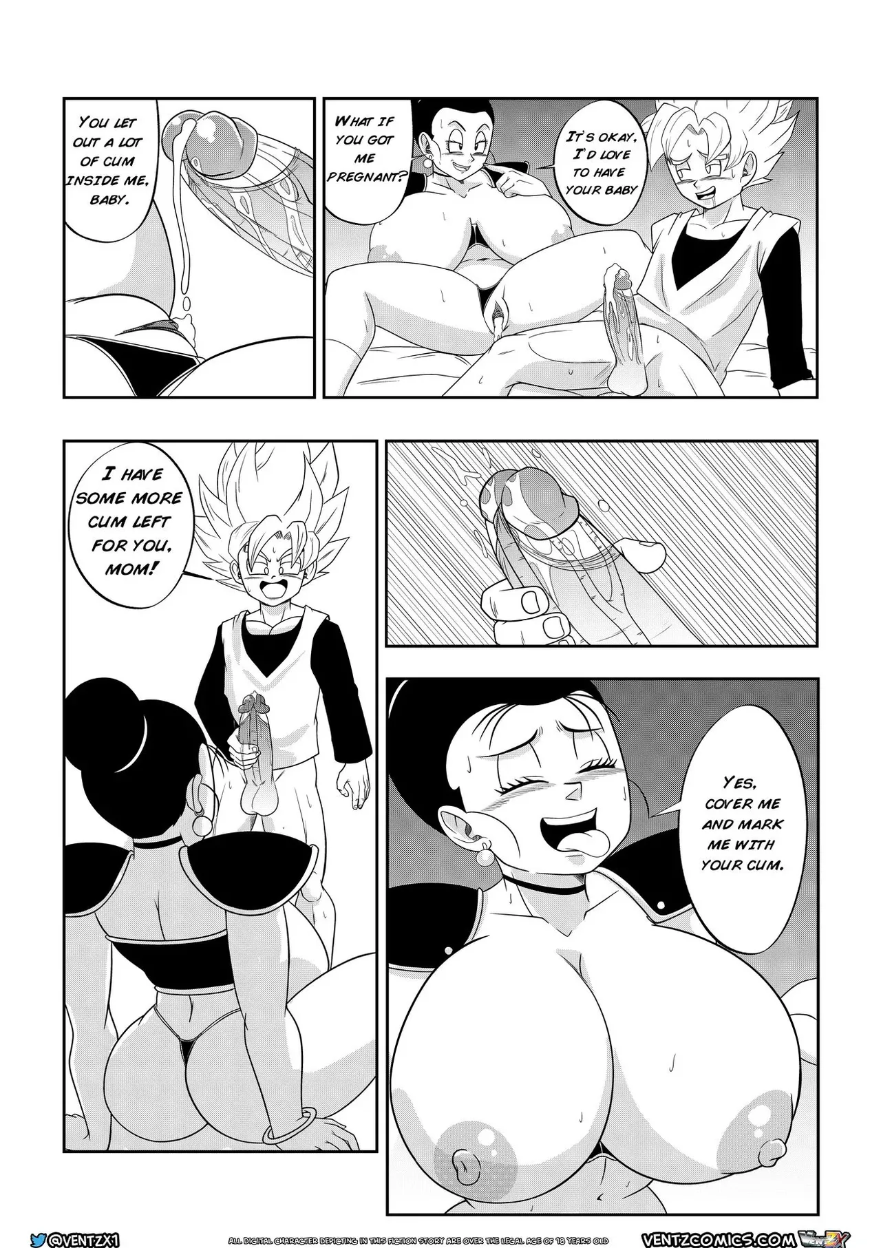Super Dragon Ball Eros - Chichis Special Training image number 14