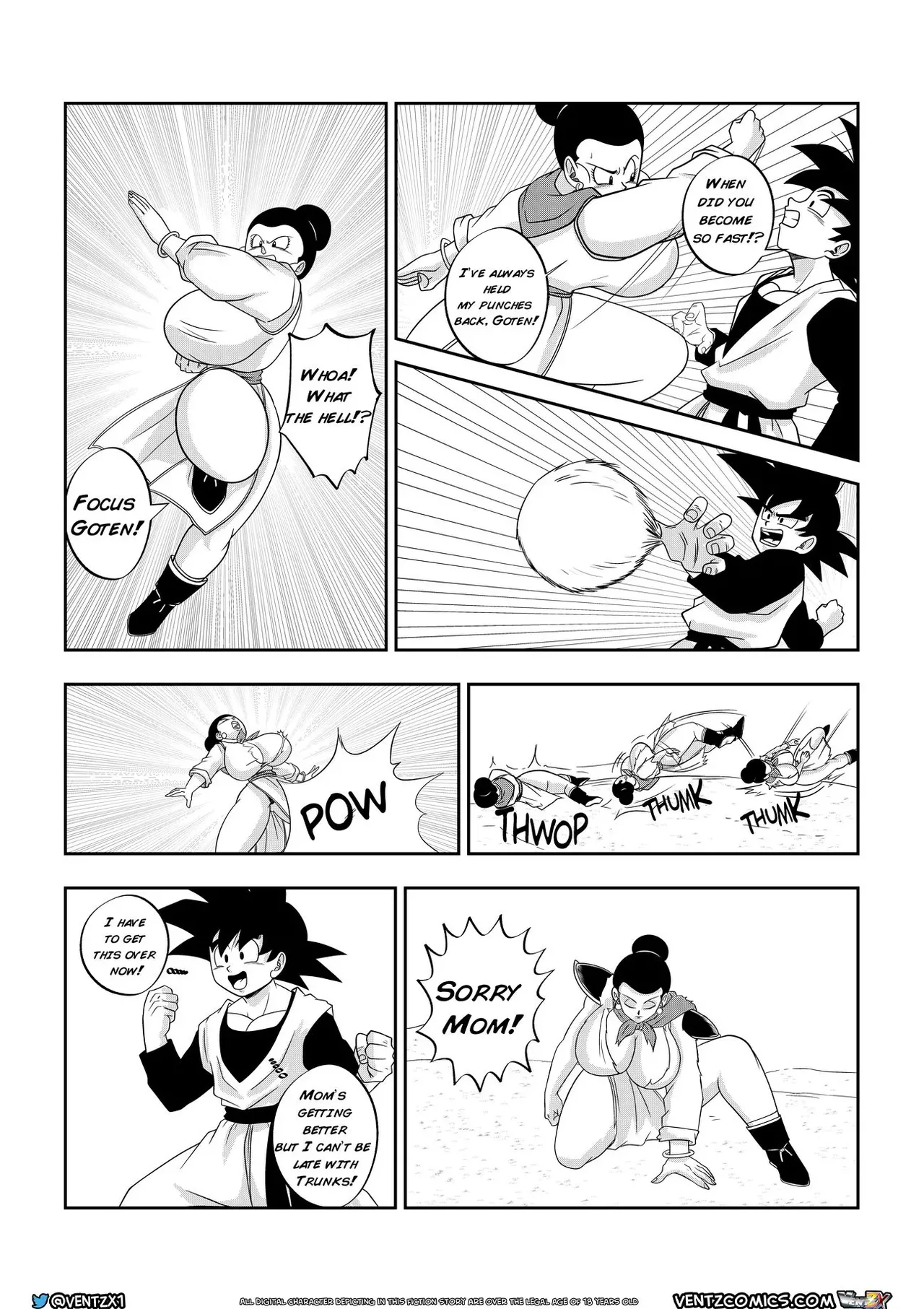 Super Dragon Ball Eros - Chichis Special Training image number 4