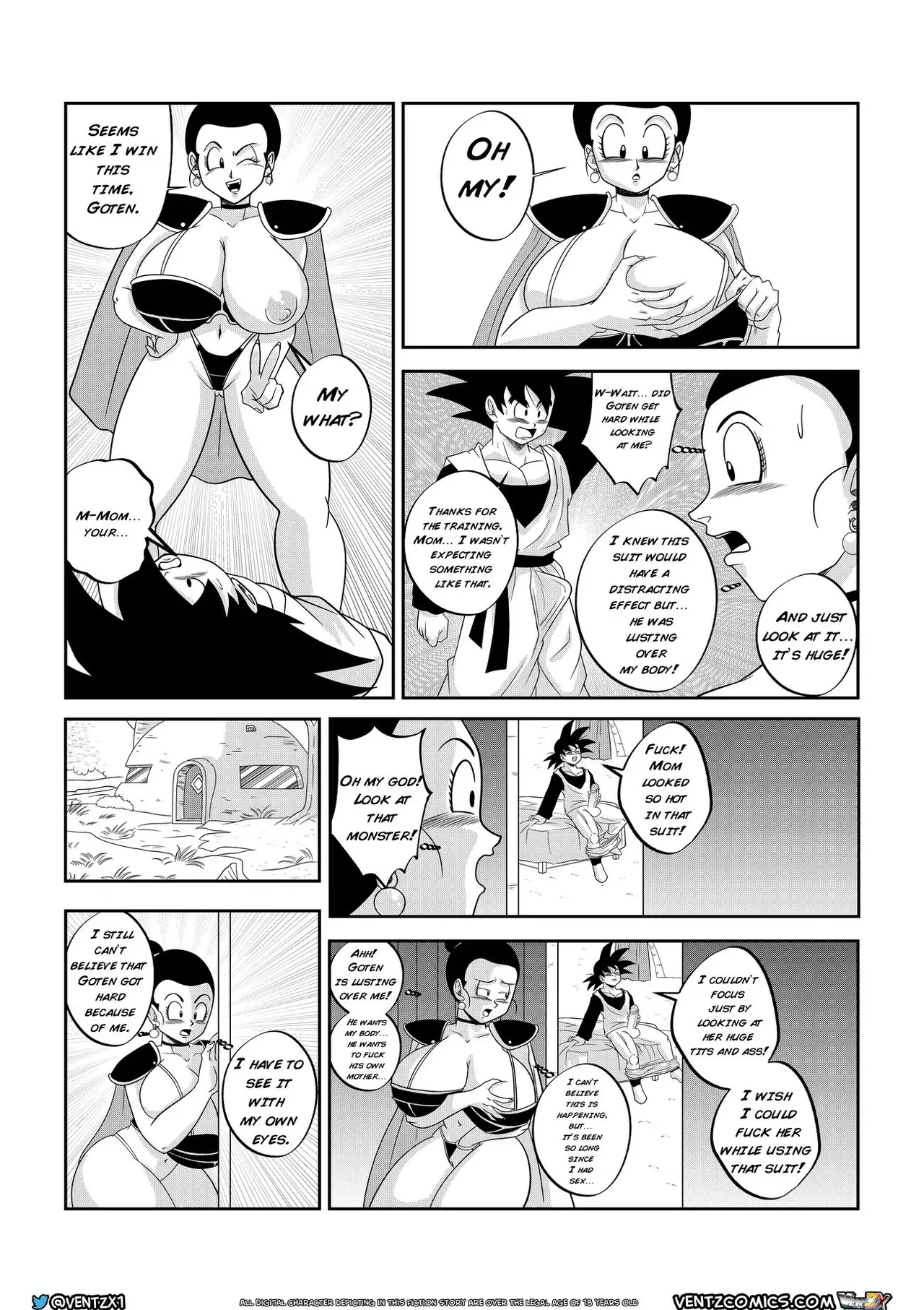 Super Dragon Ball Eros - Chichis Special Training image number 7