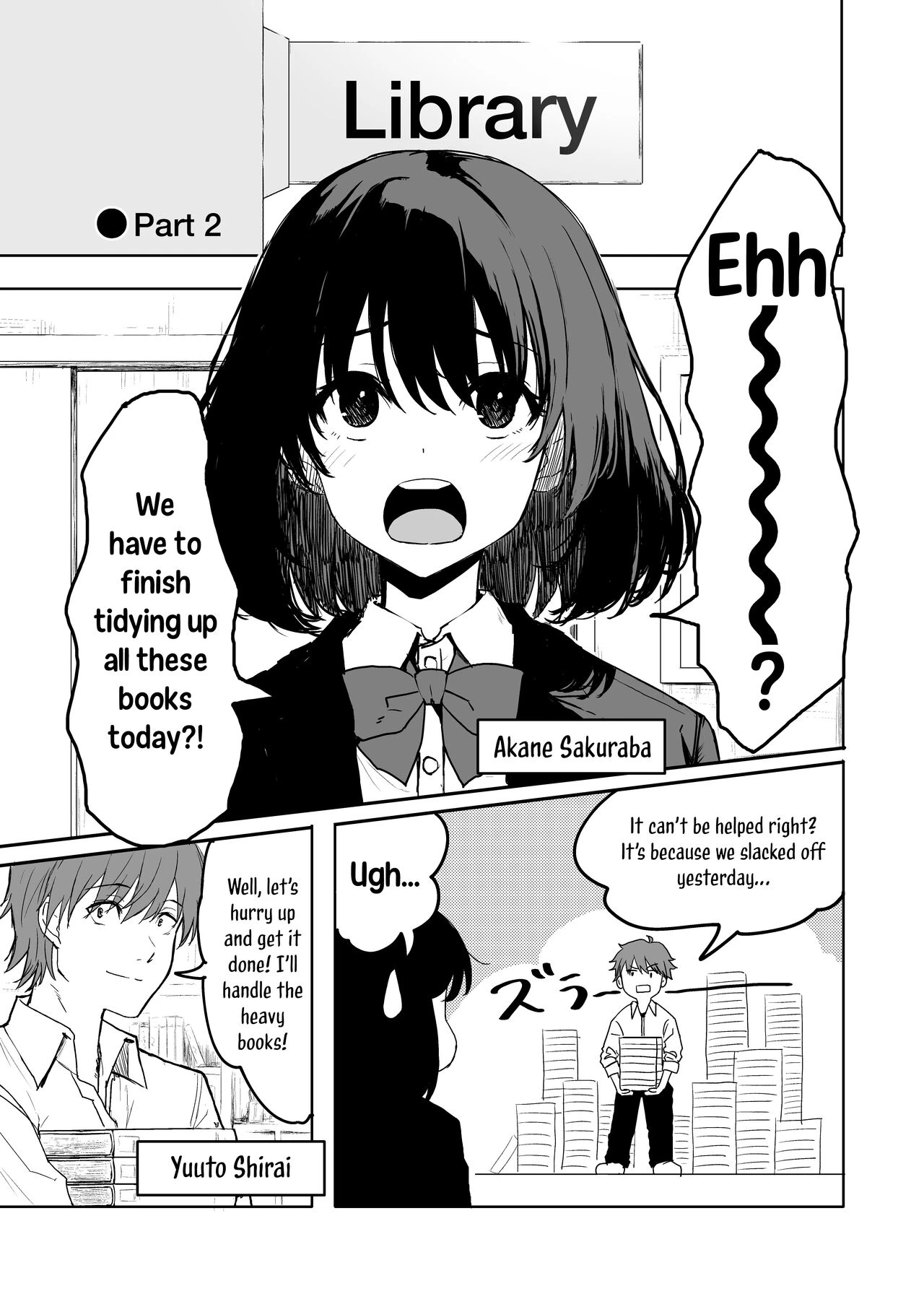 Sakuraba-Senpai Likes to Expose Herself to Me 2  Sakuraba Senpai wa Misetagari image number 1