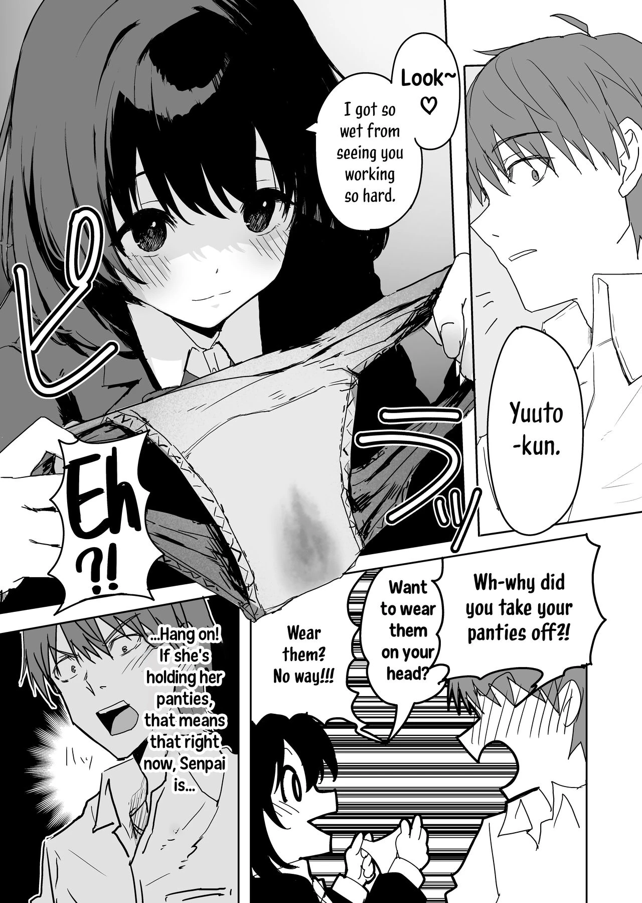 Sakuraba-Senpai Likes to Expose Herself to Me 2  Sakuraba Senpai wa Misetagari image number 3
