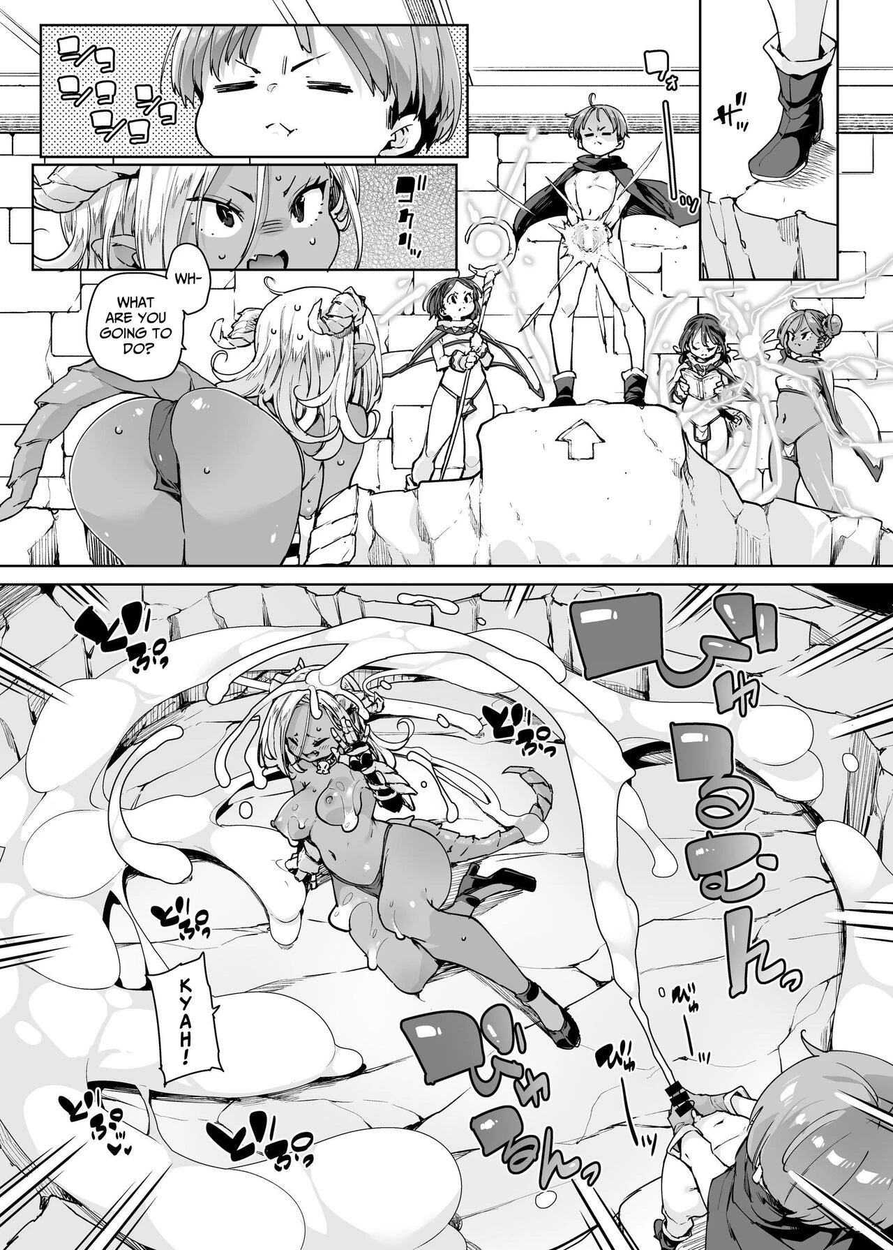 I Want To Adventure With Three Hentai White Mages!!  Do H Shiro Mahoutsukai Sannin Tsurete Tabi ga Shitai - Three Ecchi Healer With Me image number 35