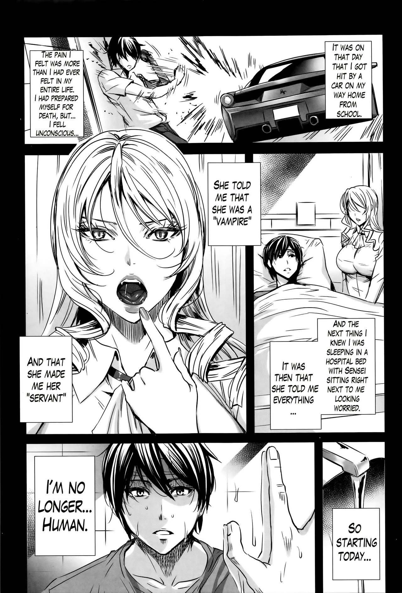 Lesson with Vampire  Kyuuketsu Jokyoushi No Kenzoku Seikatsu image number 33