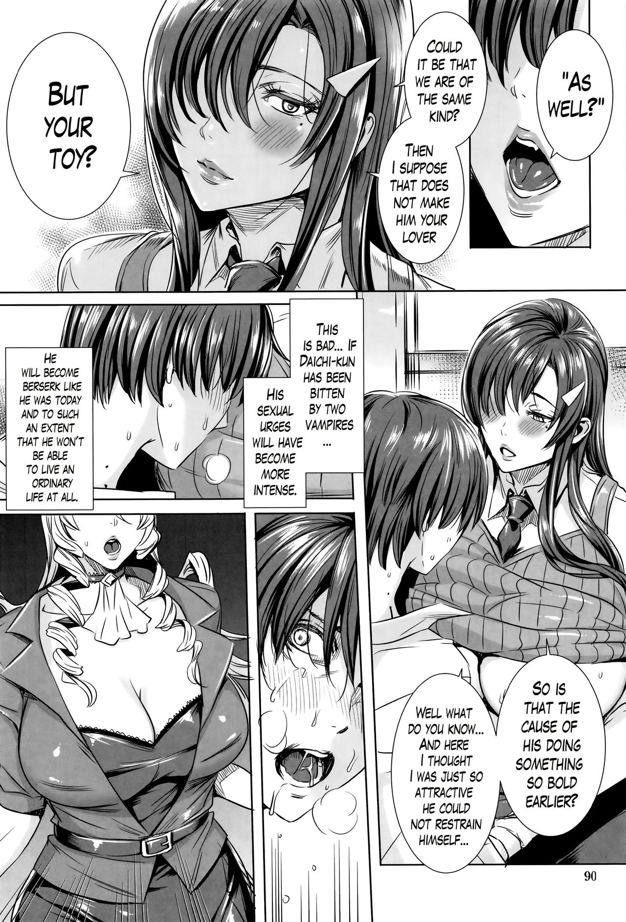 Lesson with Vampire  Kyuuketsu Jokyoushi No Kenzoku Seikatsu image number 92