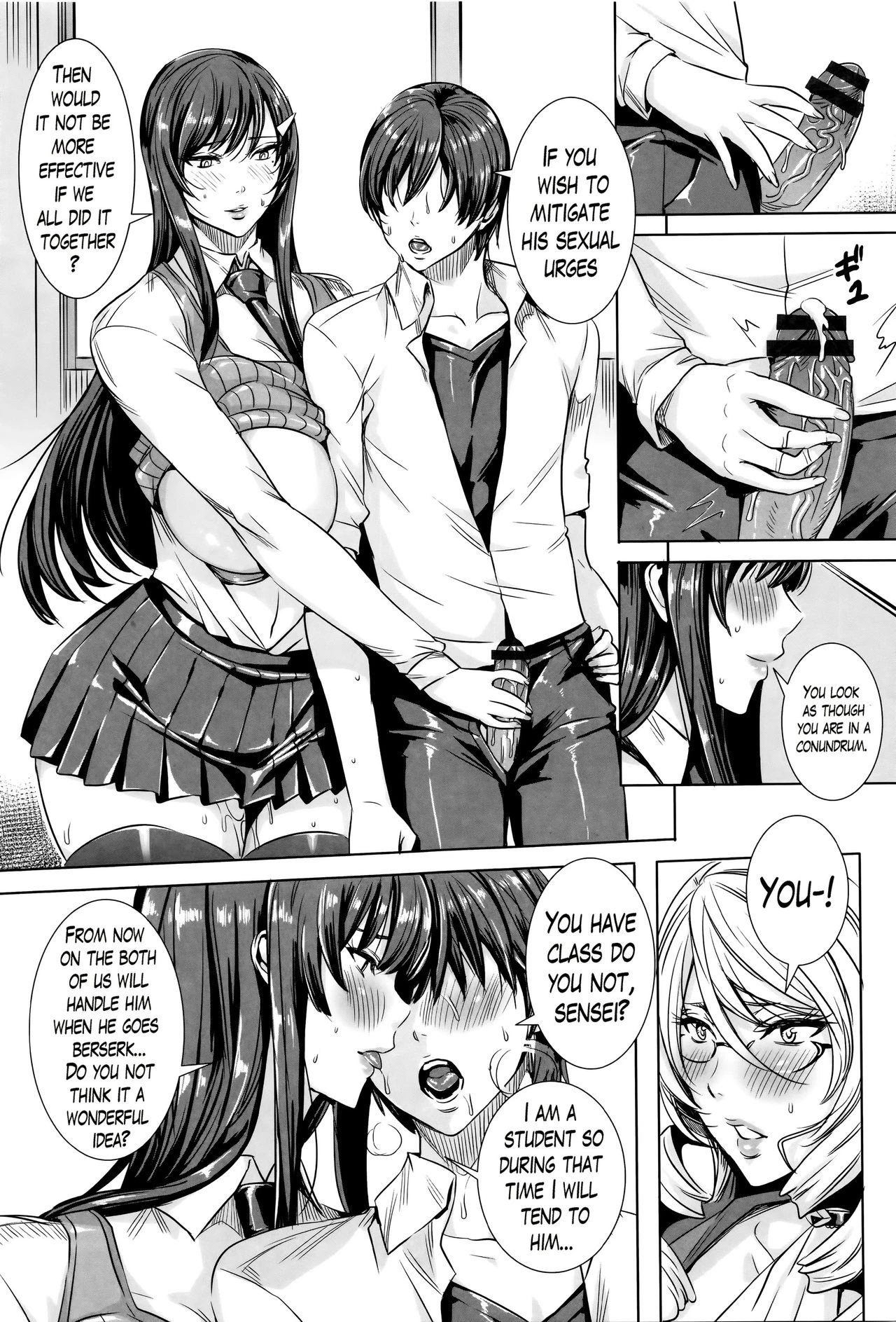 Lesson with Vampire  Kyuuketsu Jokyoushi No Kenzoku Seikatsu image number 97