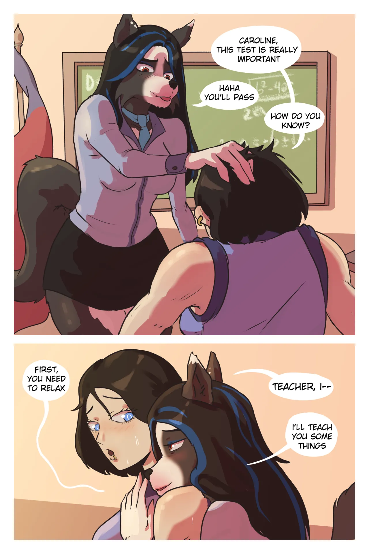 Warm Education! Nadia Please Dont Lose Your Mental! image number 2