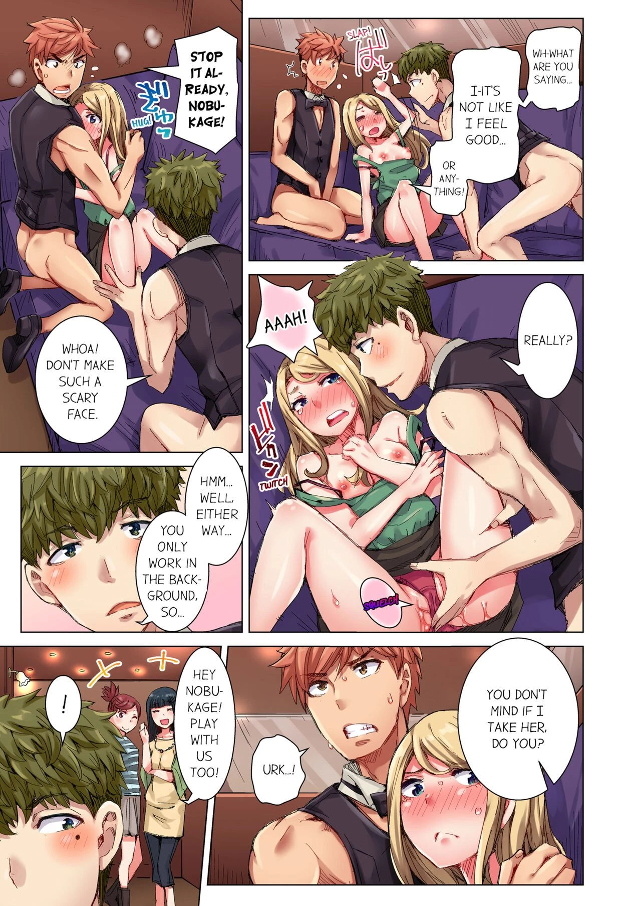 The Dick Pub 3  Cin Pub! ~Anoko o Ikaseru no ga Ore no Oshigoto~ image number 49