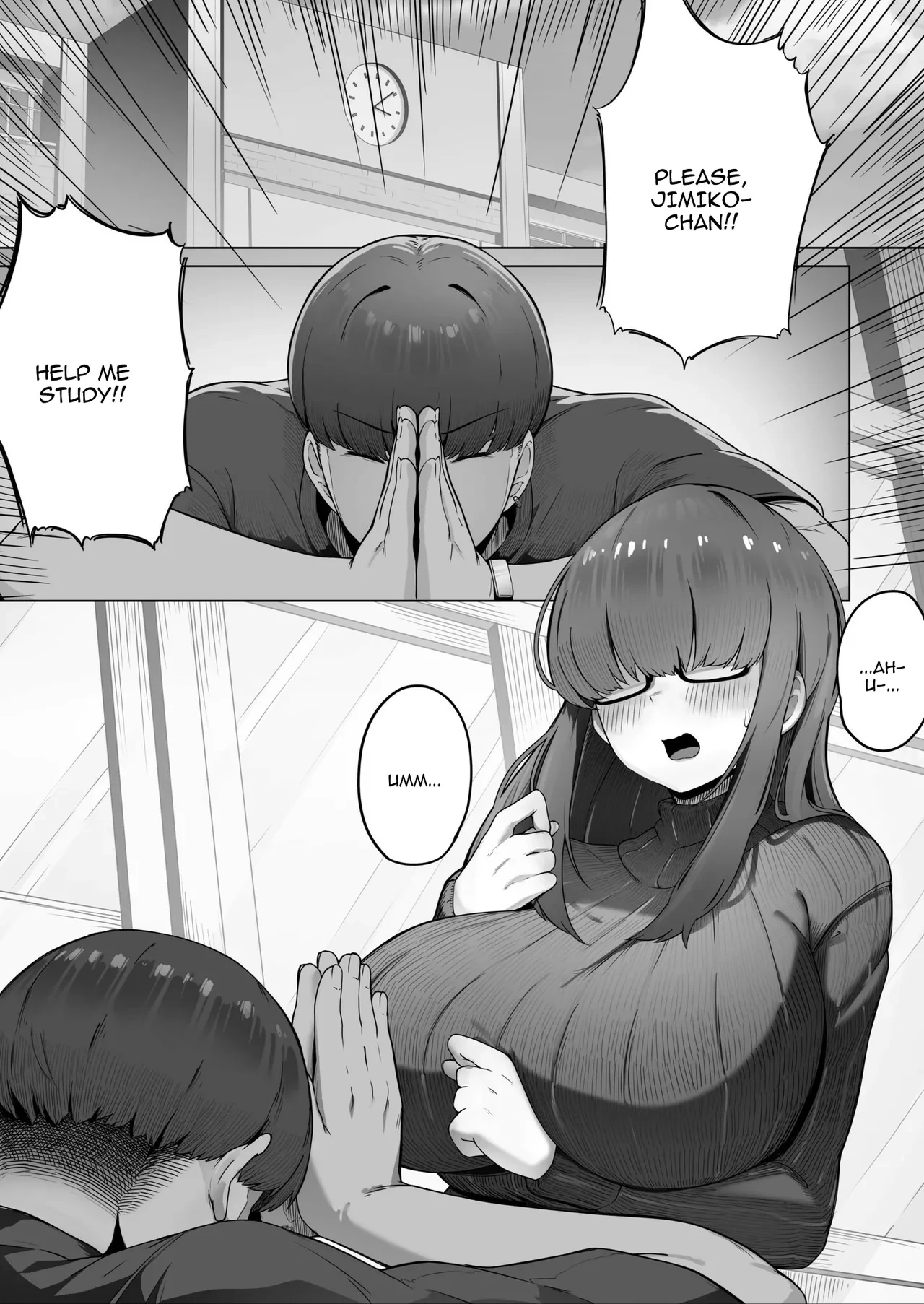 The Plain Girl Who Does Whatever I Tell Her  Nandemo Iukoto o Kiite Kureru Jimi-ko-chan image number 1