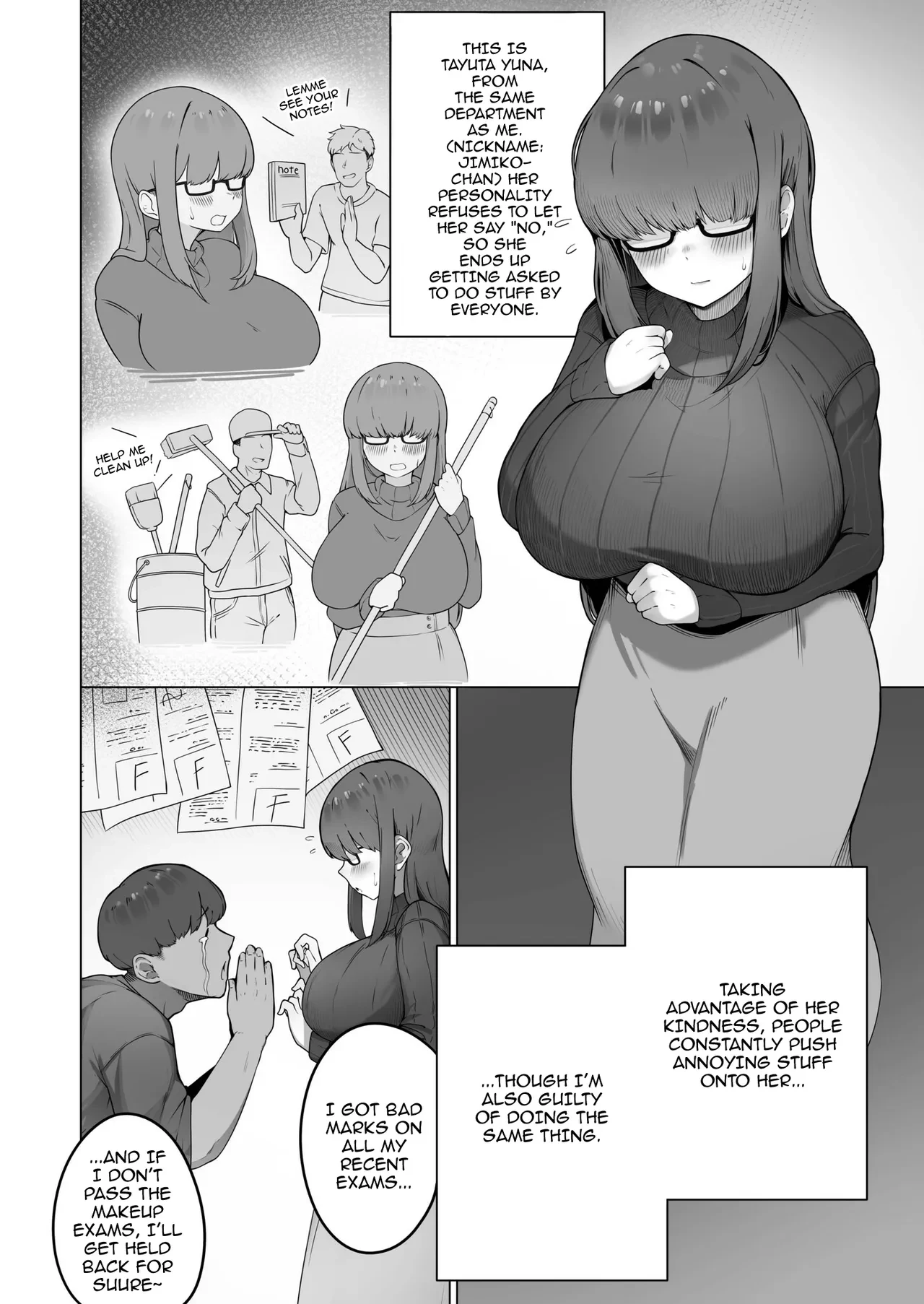 The Plain Girl Who Does Whatever I Tell Her  Nandemo Iukoto o Kiite Kureru Jimi-ko-chan image number 2