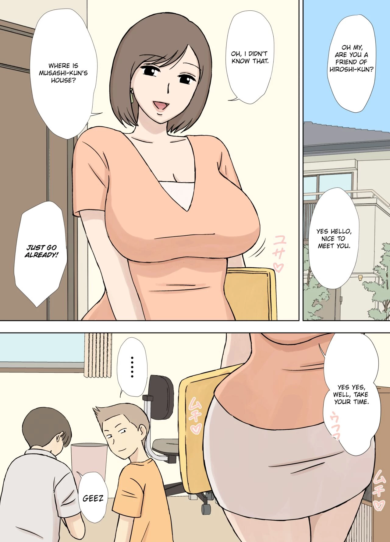 Trapped Mother: Naughty Son Playing With His Mom  Numa Haha Wanpaku Musuko no Mama Ijiri image number 46